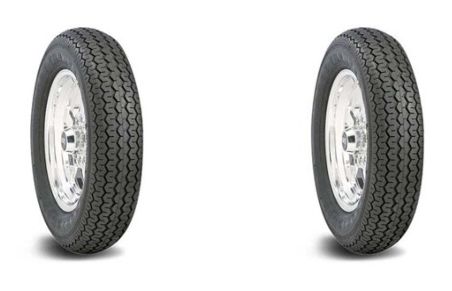 2-26X7.5-15 MICKEY THOMPSON SPORTSMAN BIAS FRONT TIRES 8 PLY 1573 MTT255667 PAIR