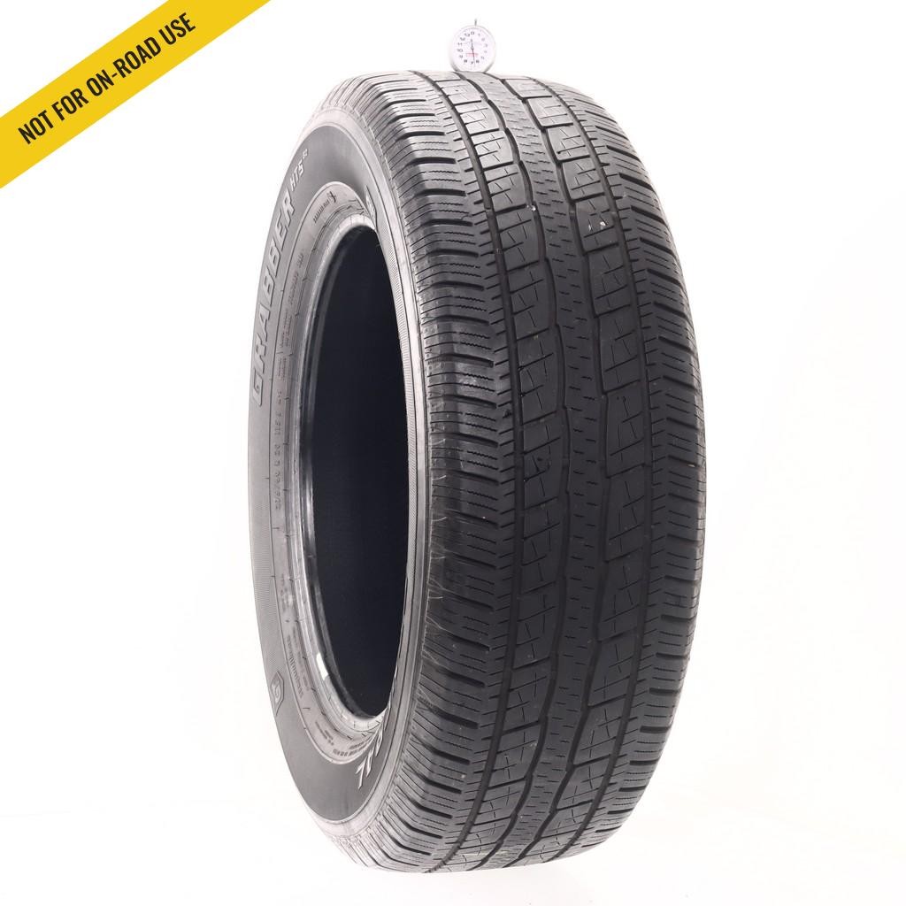 Set of (4) Used 275/60R20 General Grabber HTS 60 115S – 6.5-7/32
