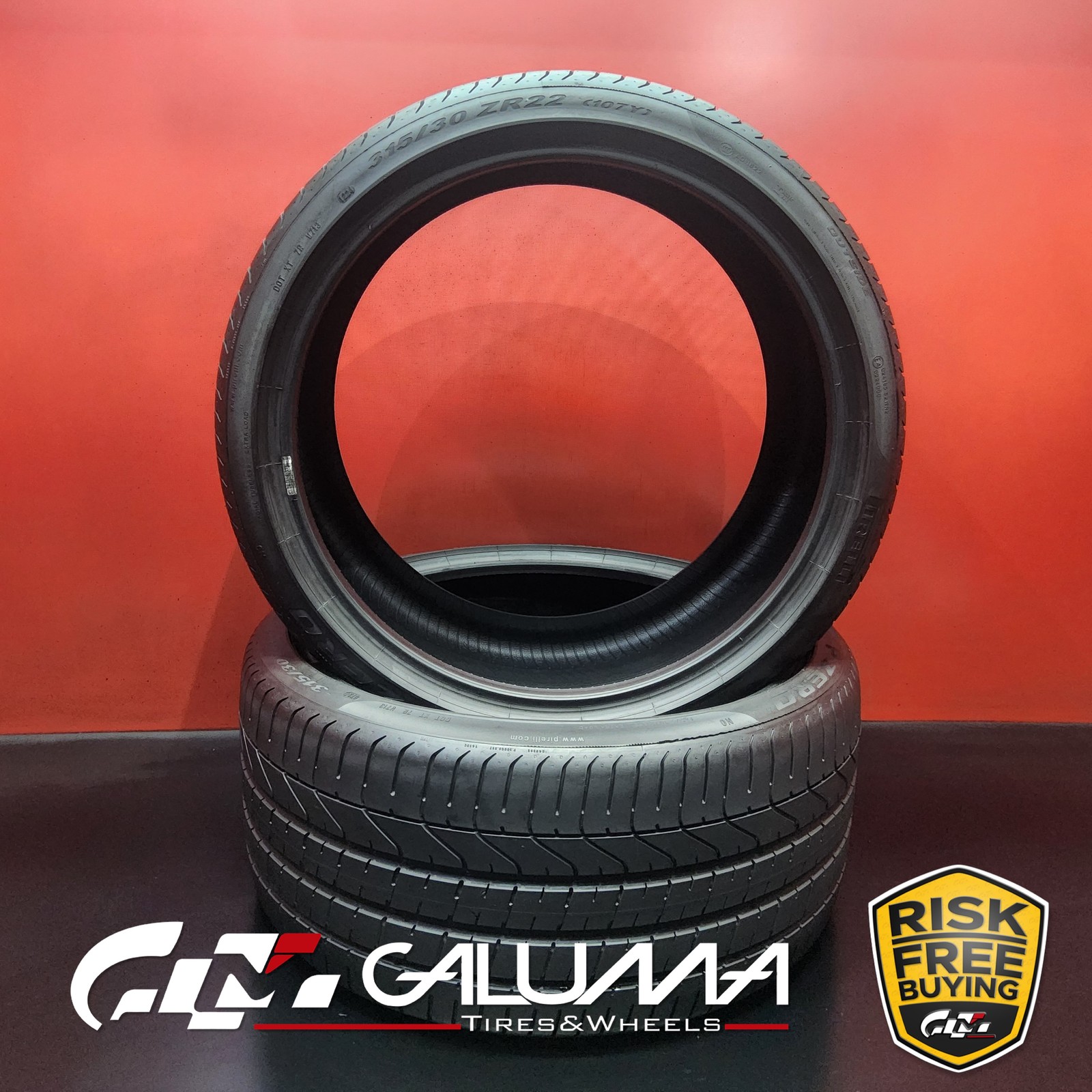 Set of 2 Tires Pirelli P Zero (N0) XL 315/30ZR22 315/30/22 3153022 107Y #96153