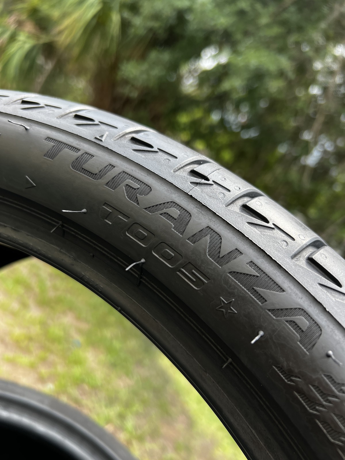 1 Tire Bridgestone Turanza T005 RFT ★ BMW 255/35R19 96Y DOT.5023 6/32