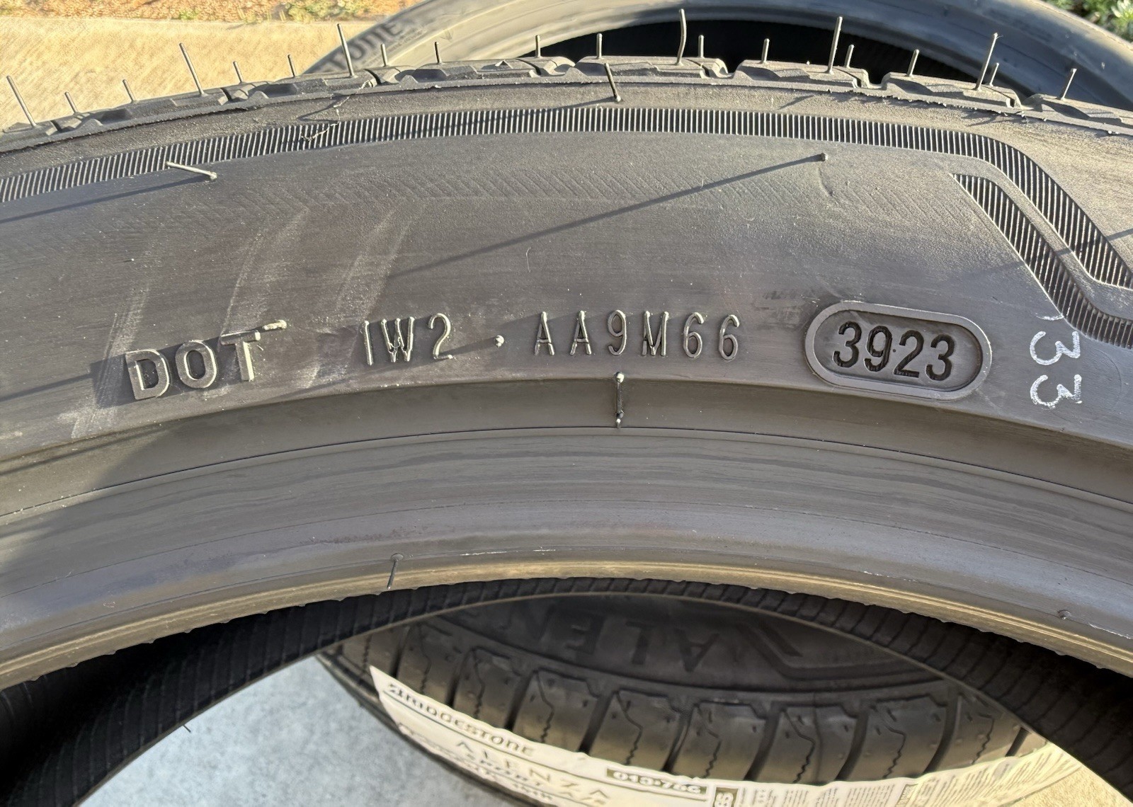 FOUR BRAND NEW 235/45R21 101H Bridgestone Alenza Sport A/S All Season Tires