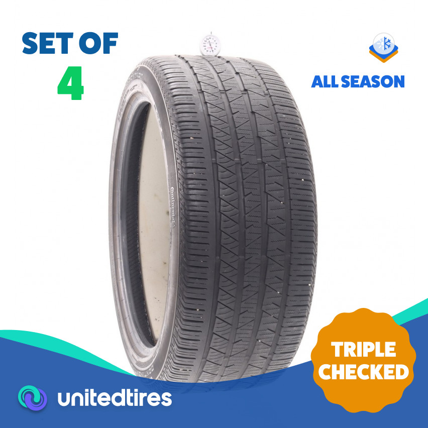 Set of (4) Used 285/40R22 Continental CrossContact LX Sport AO (19U92)