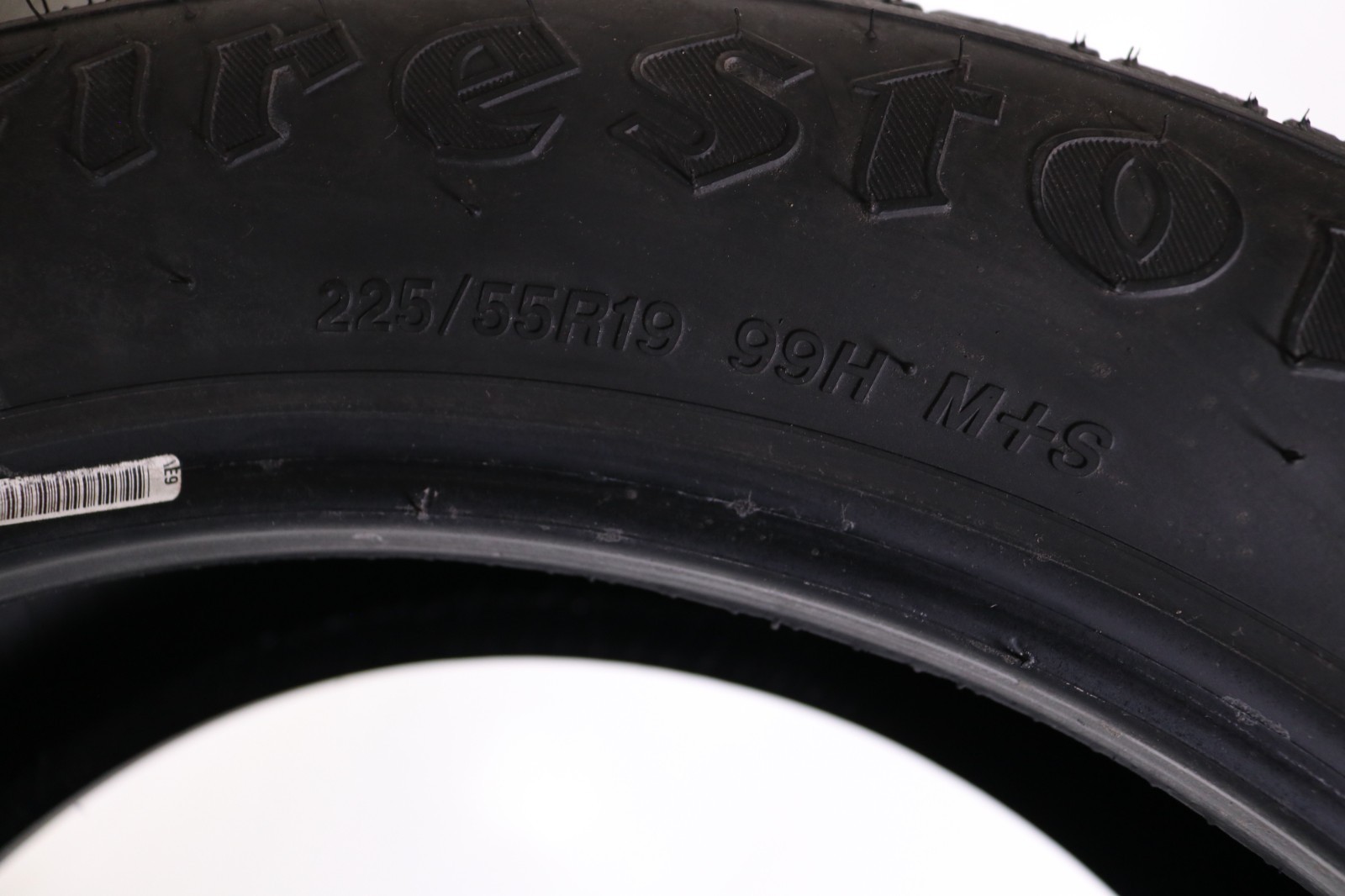 Set of 4 Used 225/55R19 Firestone Destination LE3 – 99H – 8.5-9/32 No Repairs