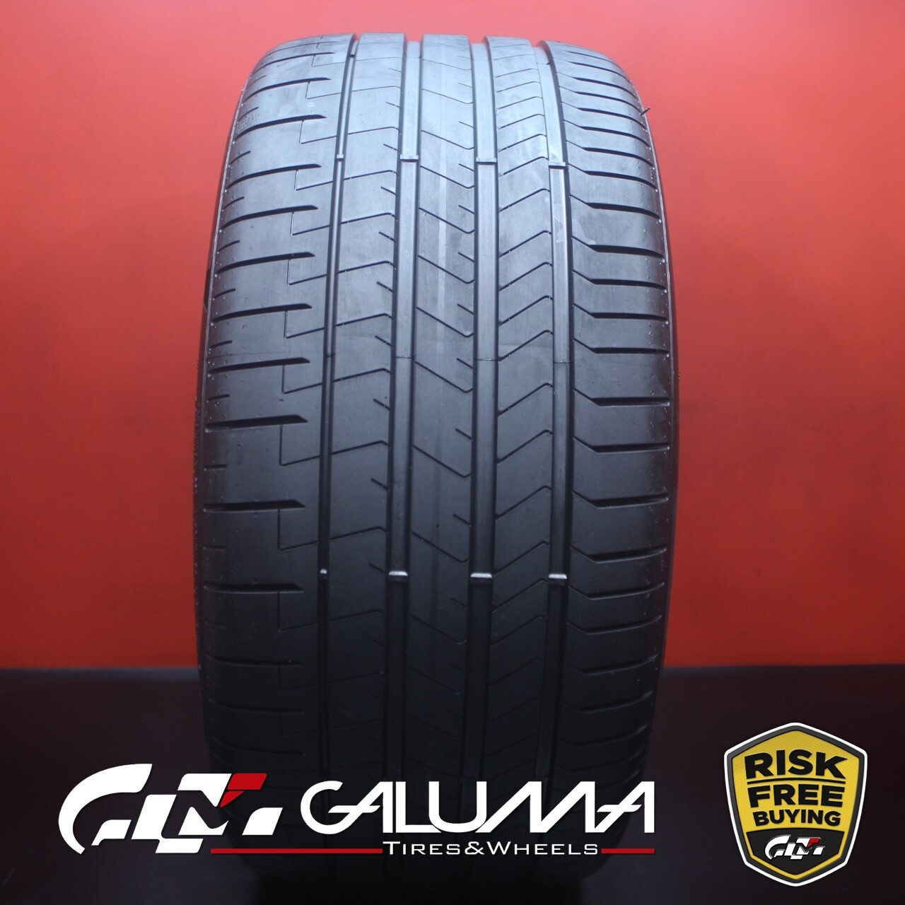 1 (One) Tire LikeNEW Pirelli P Zero PZ4 315/35R22 315/35/22 3153522 ZR22 #84174