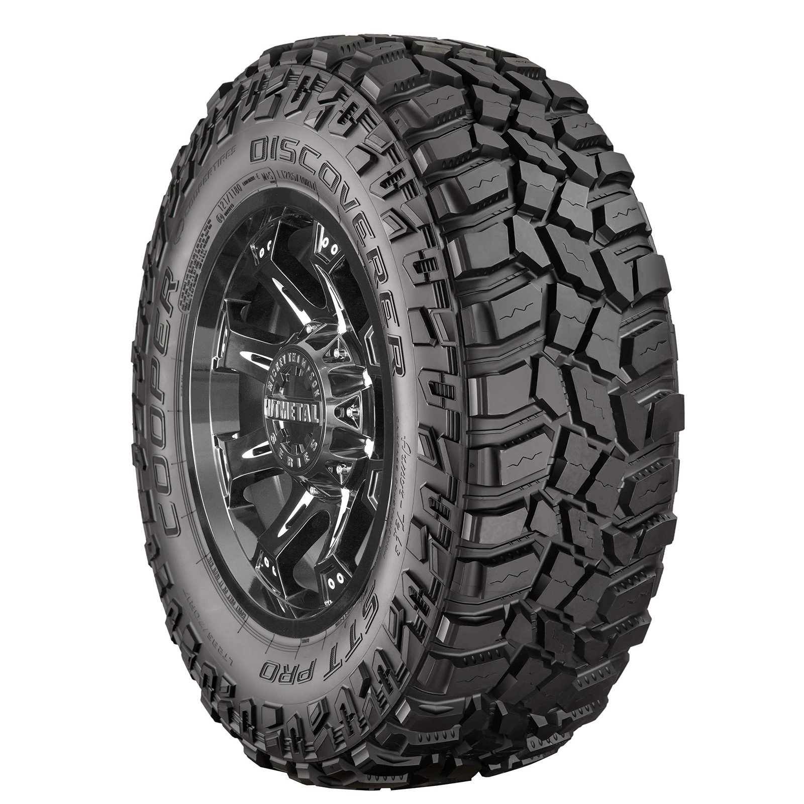 Cooper Discoverer STT Pro All-Season 40X13.50R17LT 121Q, Black