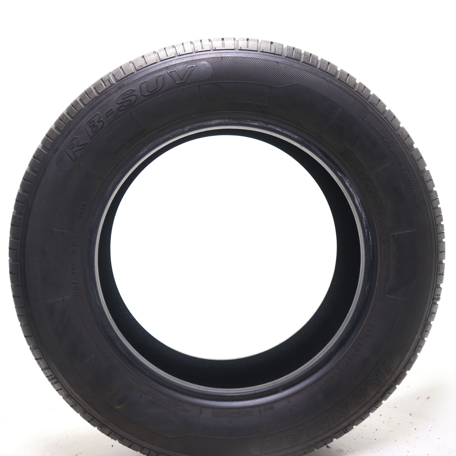 Set of 4 Used 235/65R17 IronMan RB-SUV – 104H – 9-10/32 No Repairs