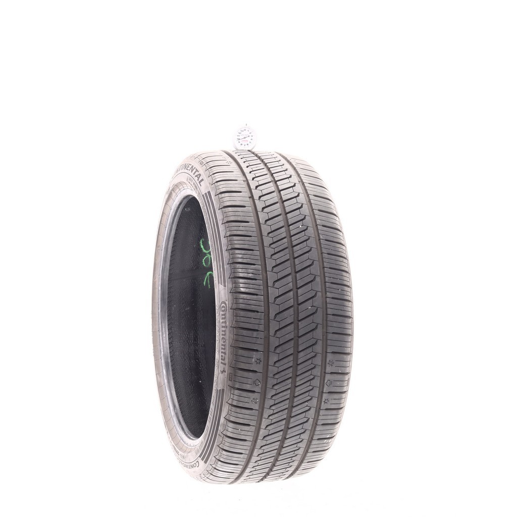 Set of (4) Used 235/40R19 Continental ControlContact Tour M A/S EV – 9.5-10/32