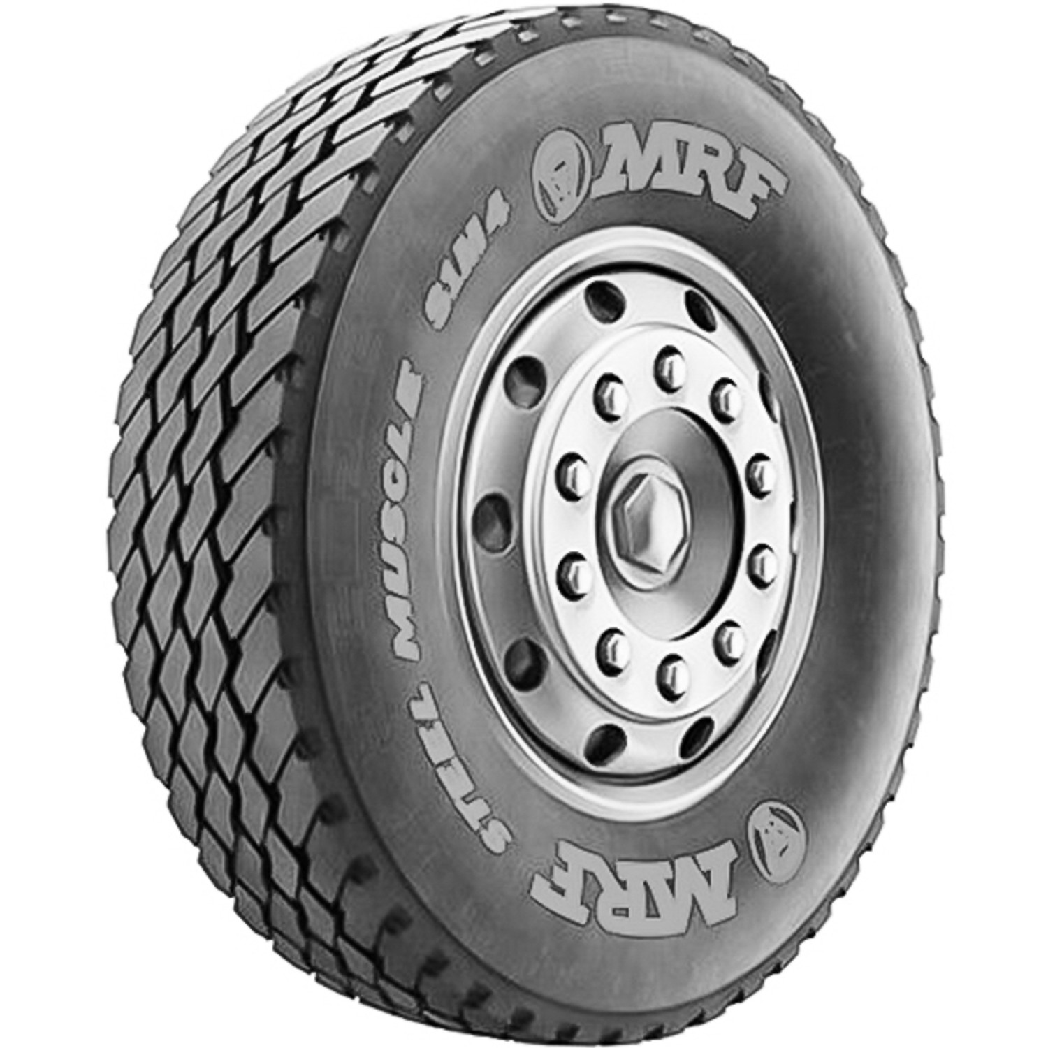 MRF Steel Muscle S1M4 8.25R20 H 16 Ply (TTF) All Position Commercial Tire