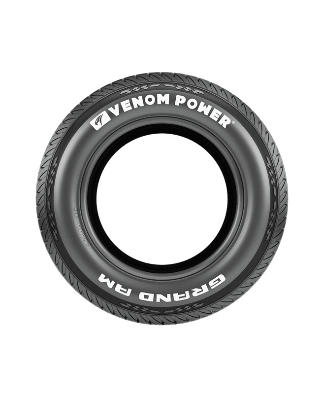 2 NEW 235/60R15 98V VENOM GRAND AM WHITE LETTER ALL SEASON TIRES