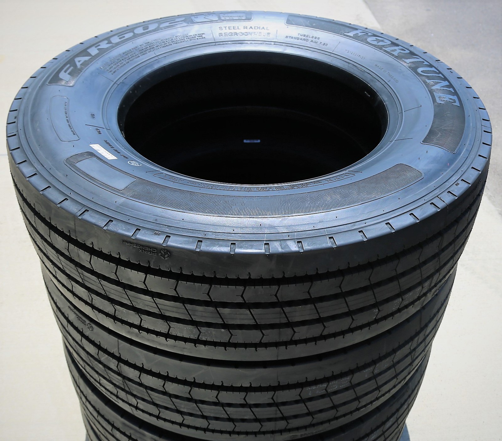 2 Tires 255/70R22.5 Fortune FAR602 All Position Commercial Load H 16 Ply