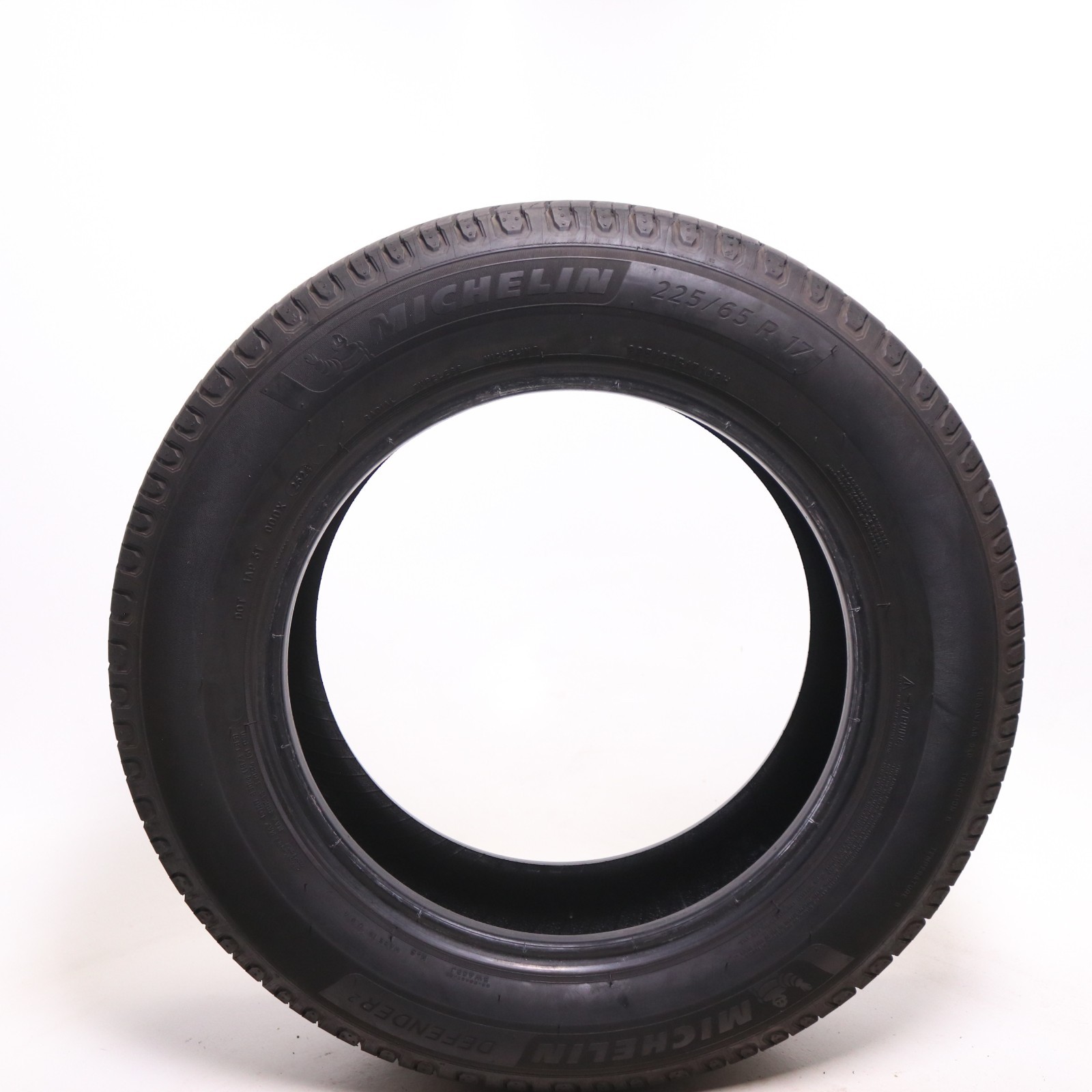 Set of 4 Used 225/65R17 Michelin Defender 2 – 102H – 9.5-10.5/32