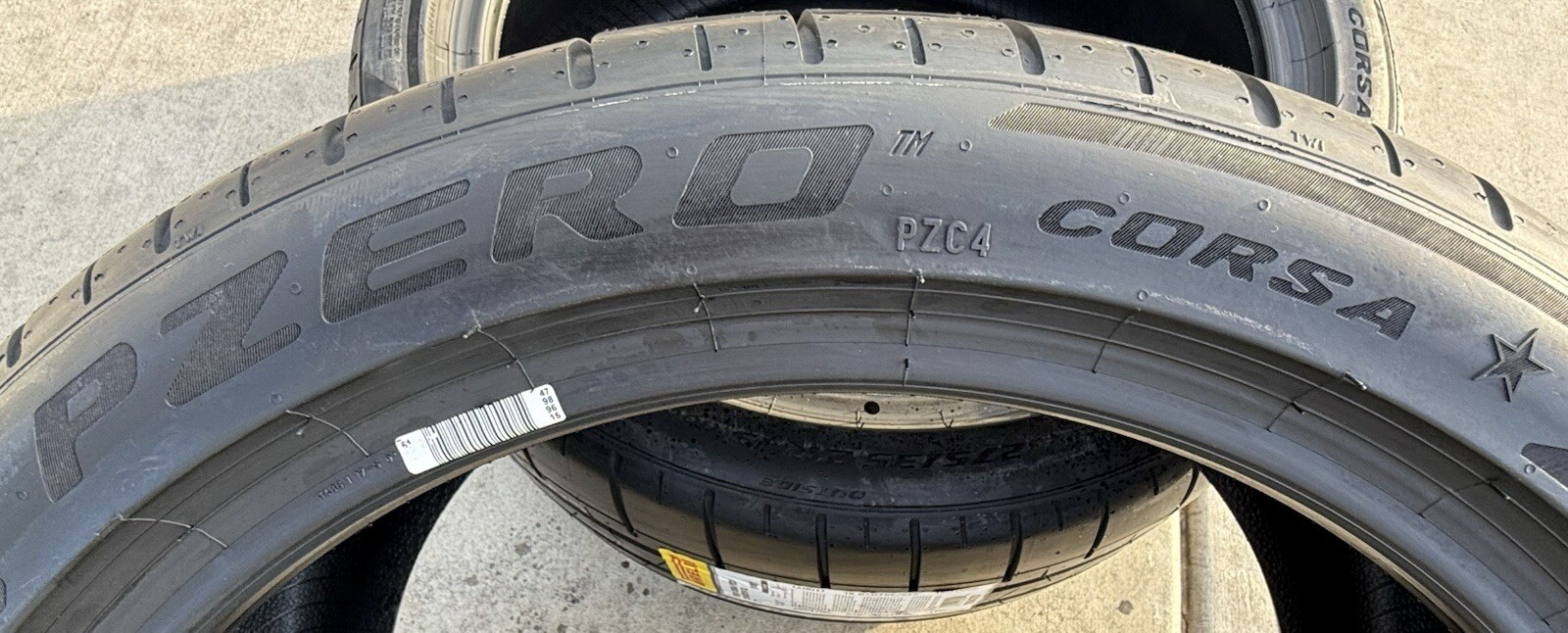TWO NEW 275/35ZR19 Pirelli P Zero Corsa PZC4 Tires Like Michelin Cup 2 2753519