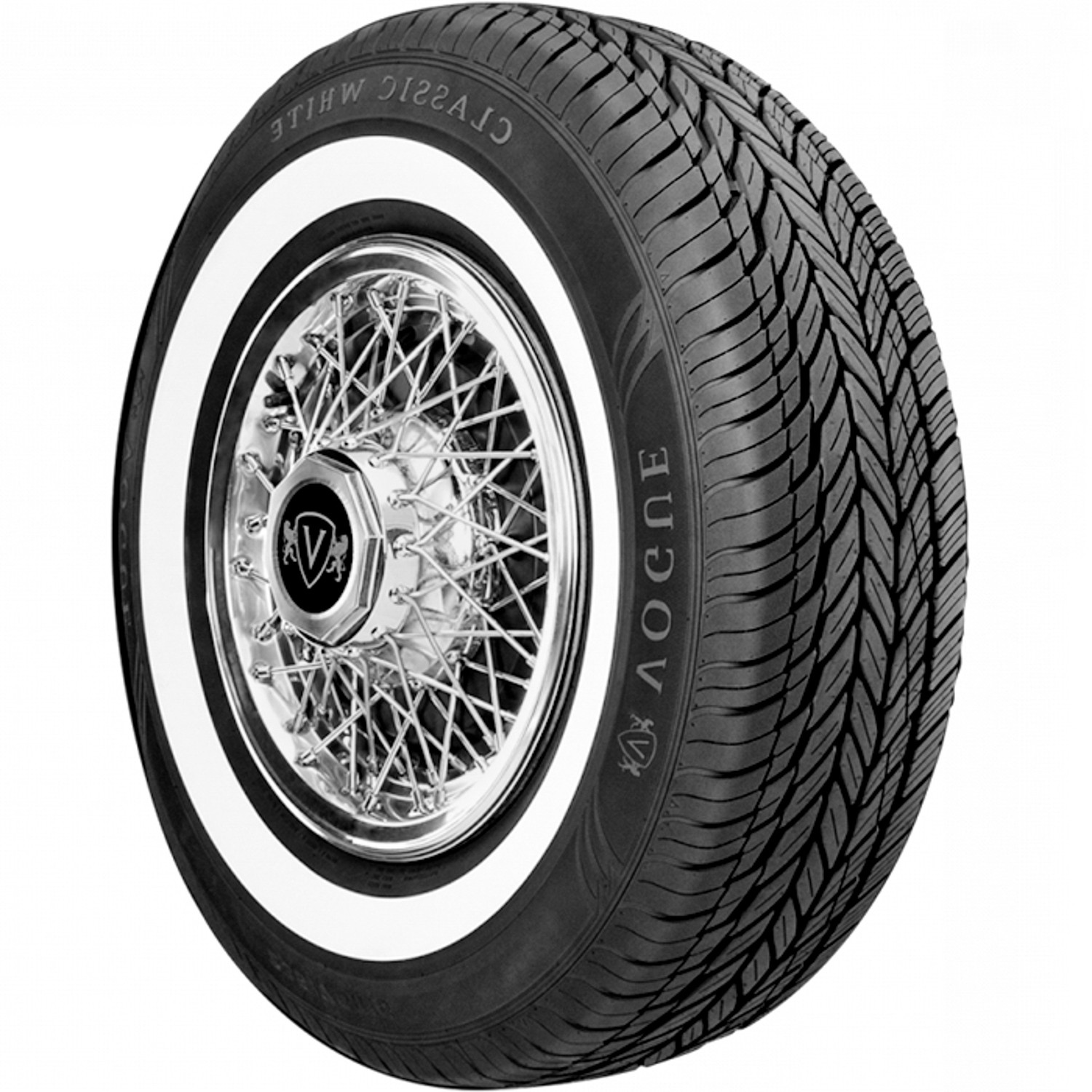 4 Tires Vogue Tyre Classic White 235/75R15 109T XL A/S All Season