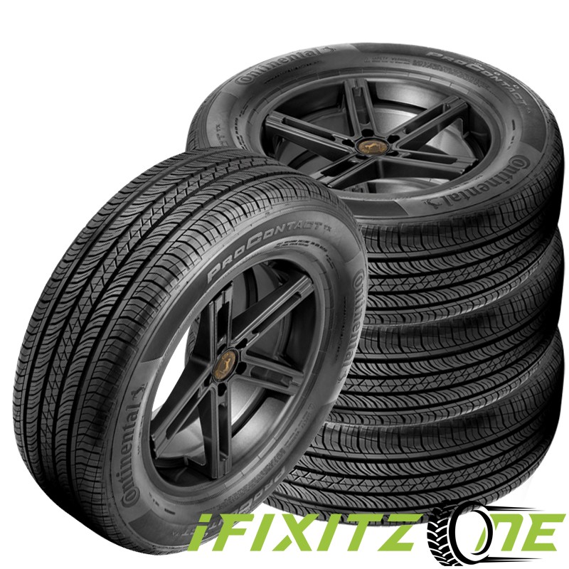 4 Continental ProContact TX 205/55R16 89V Touring All Season CUV SUV Passenger