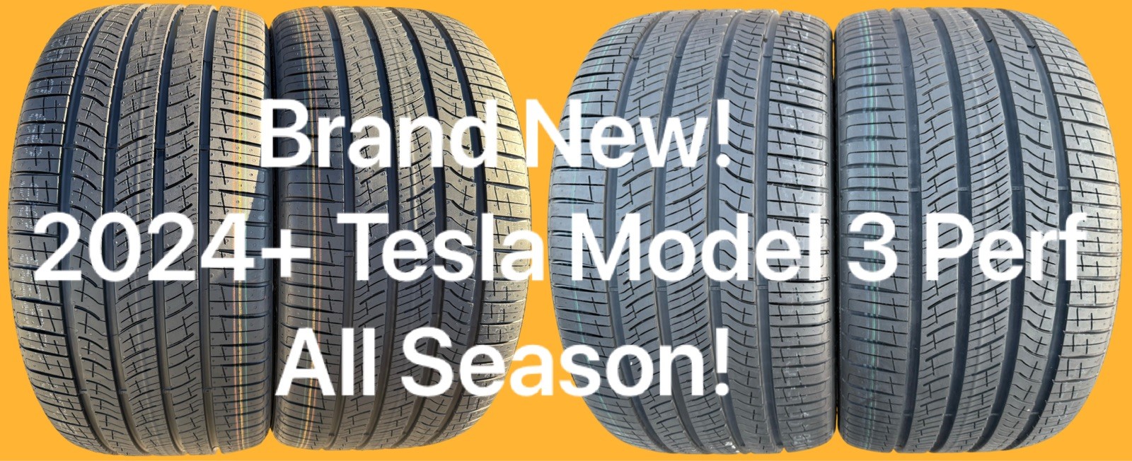 4X NEW Pirelli P Zero MS T0 Tesla ELECT NCS All Season 2X 235/35R20 2X 275/30R20