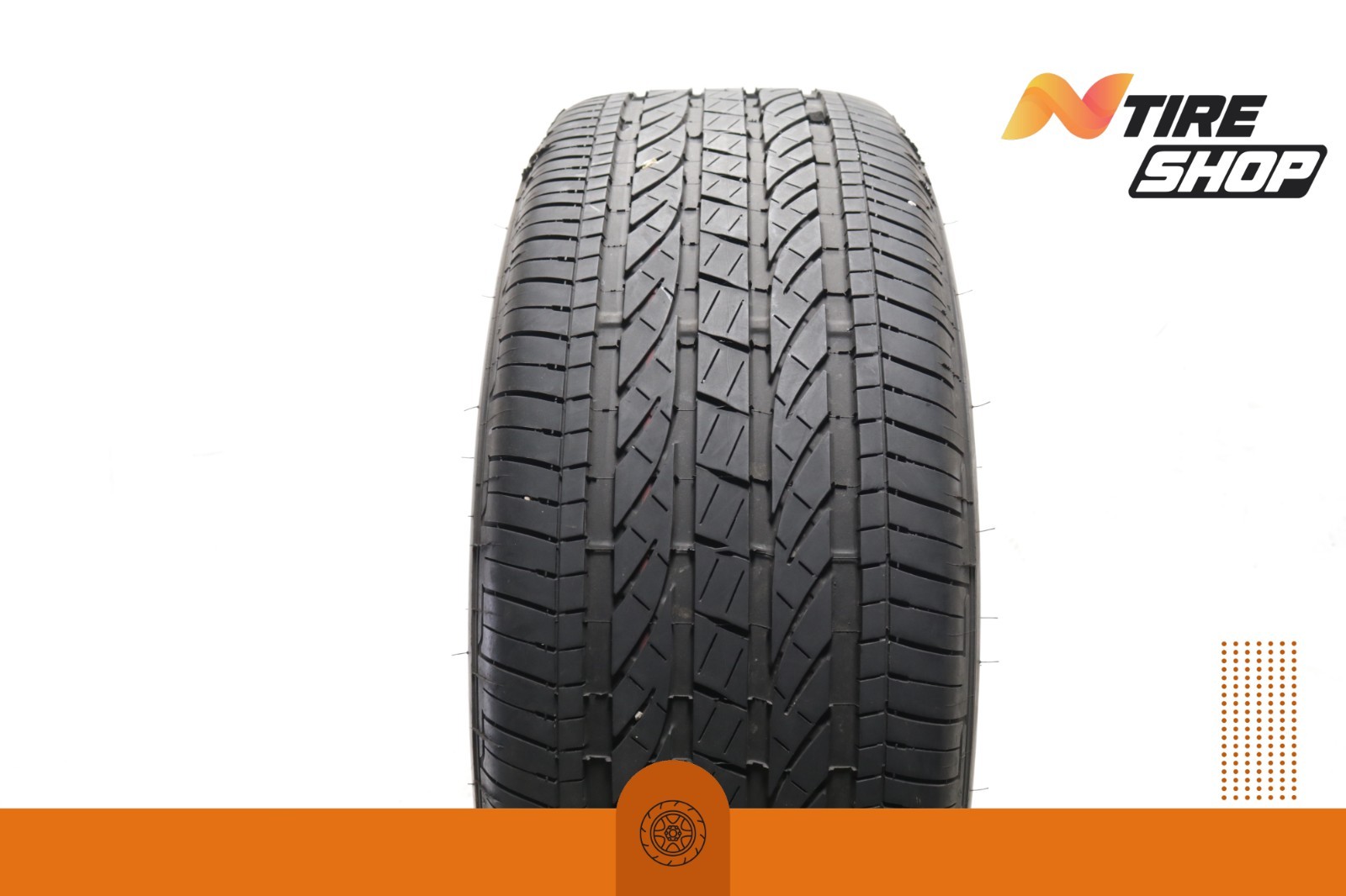 Set of 4 Used 245/50R19 Bridgestone Dueler H/P Sport AS RFT – 105H – 6-7/32