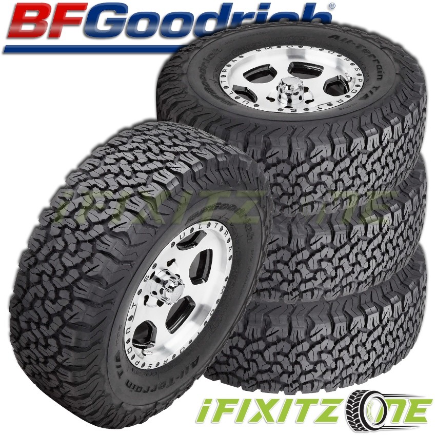 4 BFGoodrich All Terrain T/A KO2 LT255/70R18 117/114S 8PR Truck SUV A/T Tires