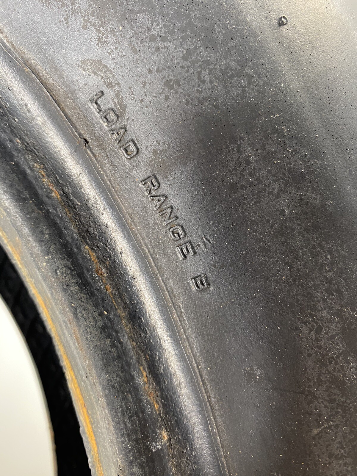 Vtg SafeMark Mud Snow Tire 4 Ply H-78-15 Display Only Mud Grip JEEP CJ Wagoneer