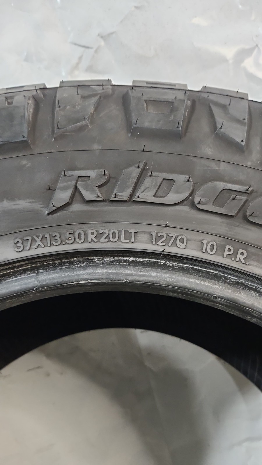 Set of 2 – 37X13.50R20 Nitto Ridge Grappler – Used Tires