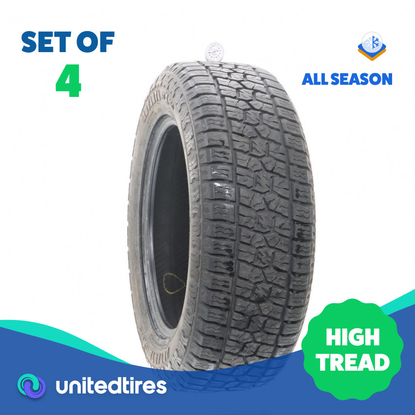 Set of (4) Used 275/60R20 Advanta ATX-850 115T – 9.5-11/32