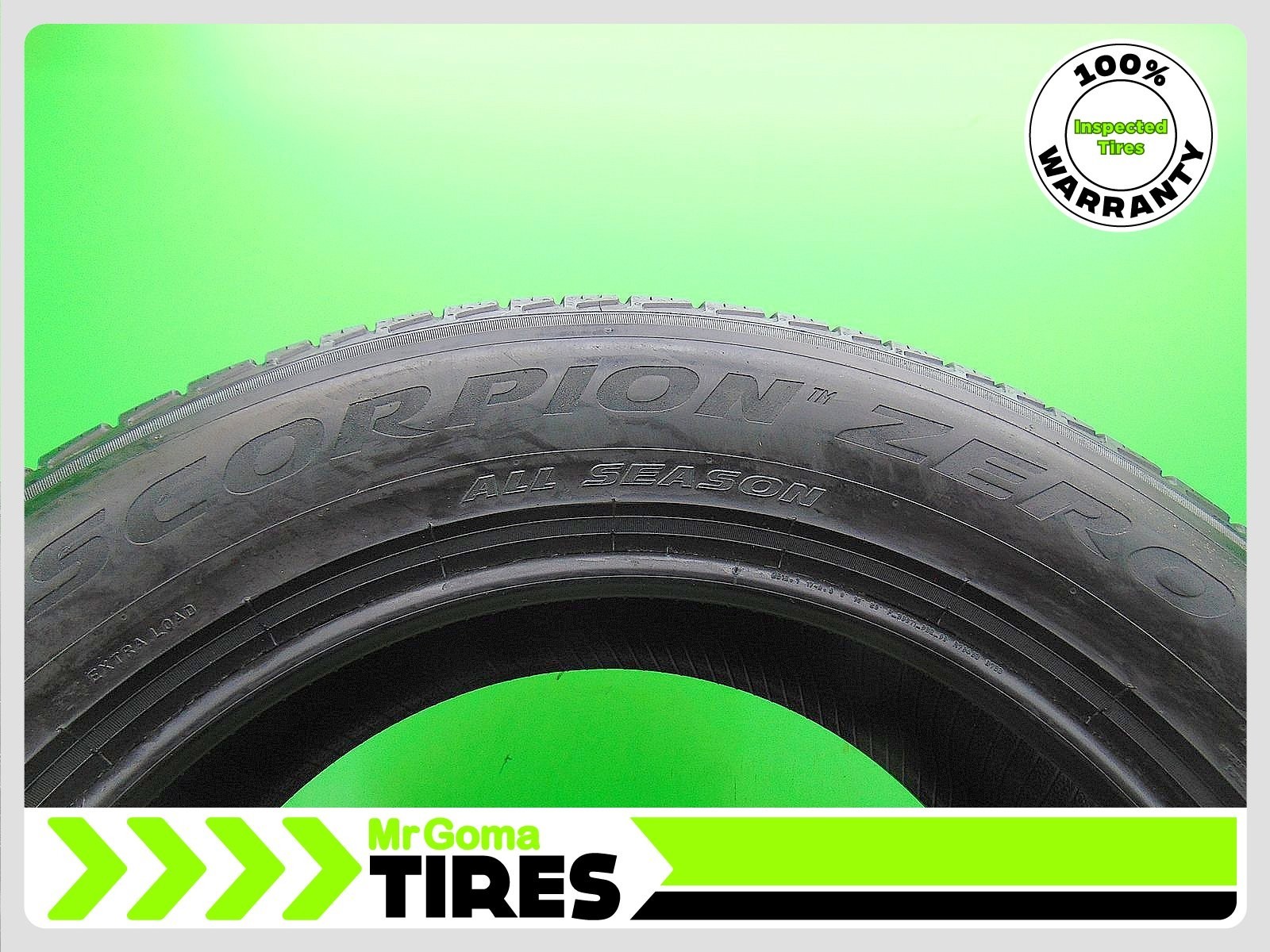2 TIRES PIRELLI SCORPION ZERO ALL SEASON LR XL 255/60R20 113V Tread 7.5/32