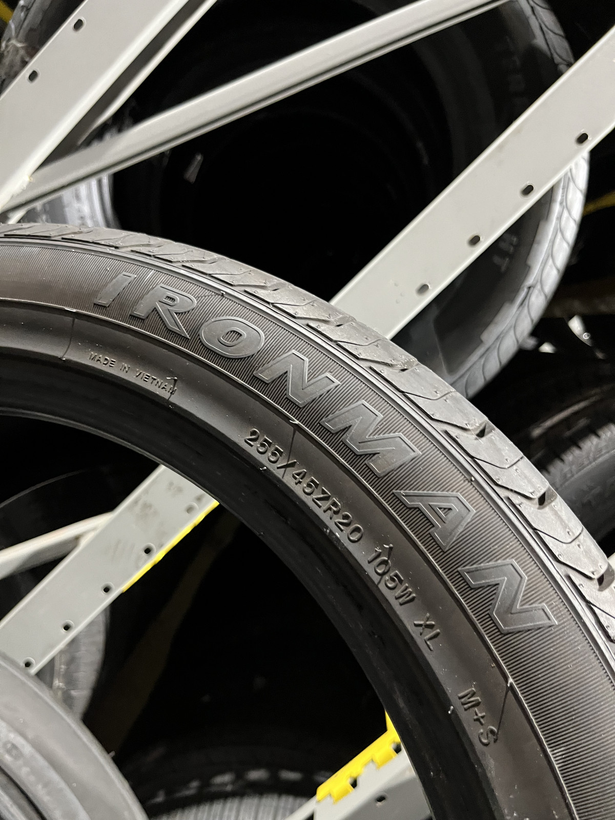 1 Tire Ironman IMove Gen 2 AS 255/45ZR20 105W DOT.3725 8/32 NO Patch