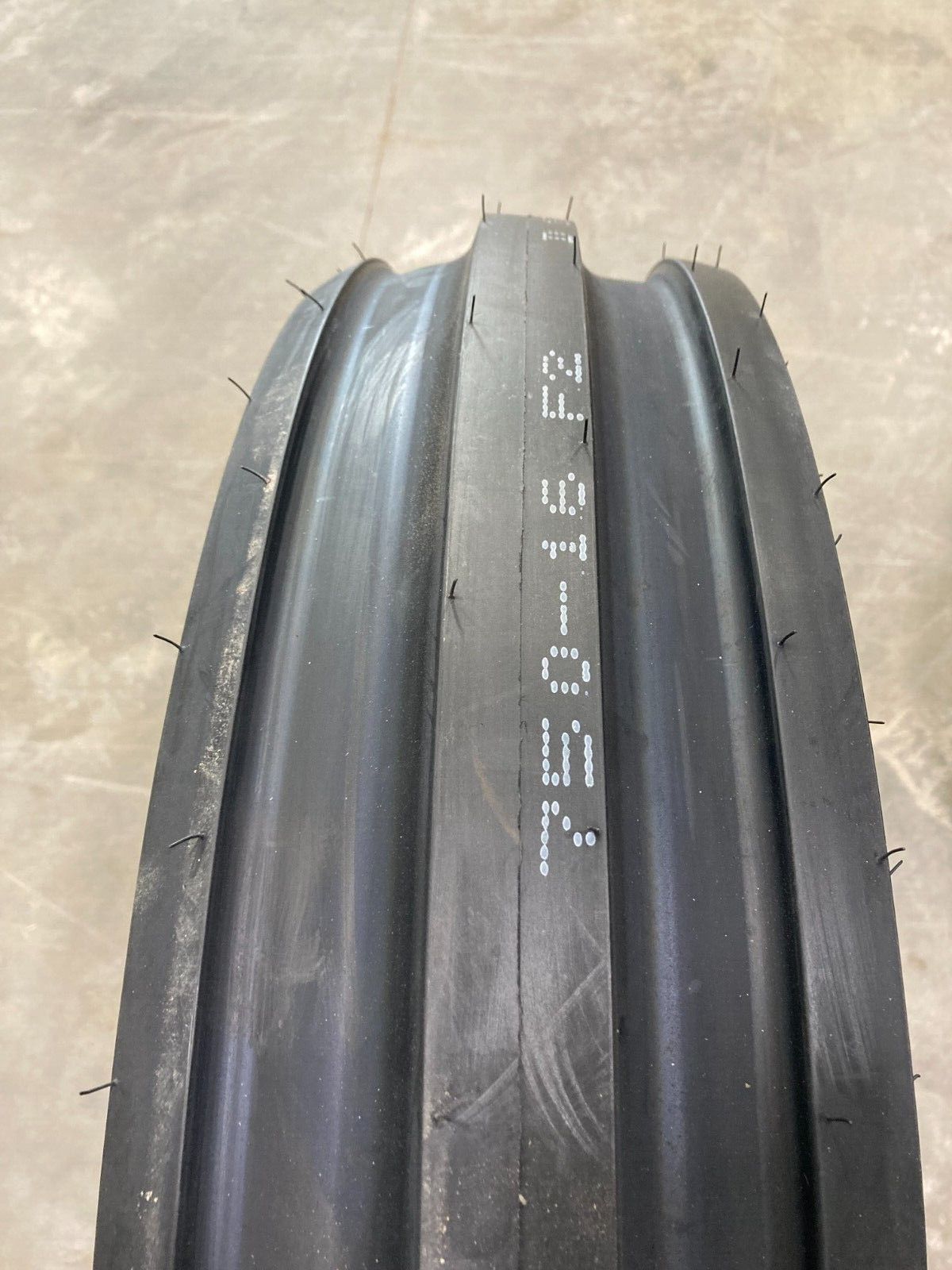 New Tire Samson 7.50 16 Farm Tractor Front F-2 3 rib 8 ply TT 7.50-16 75016