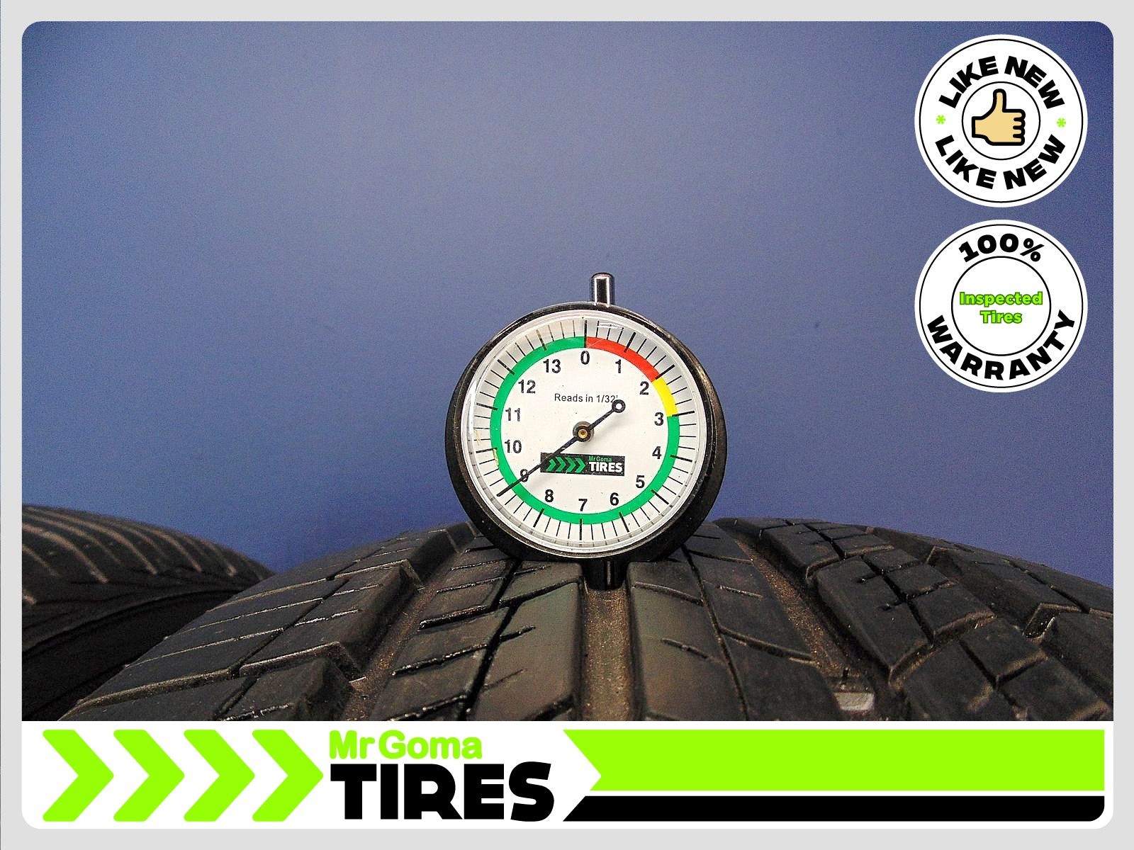 2 HANKOOK DYNAPRO HP2 KONTROL 235/55R19 USED TIRES 8.8/32 TREAD 101V 2355519