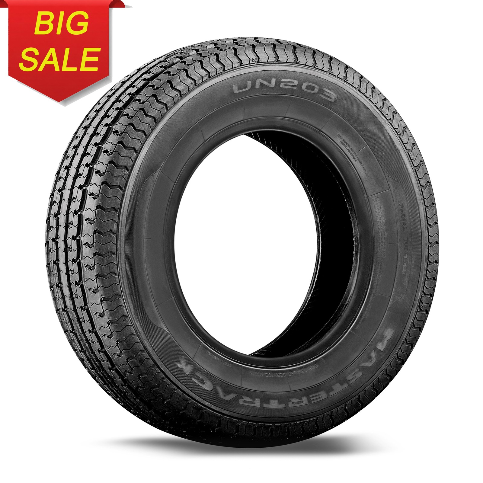 Mastertrack UN203 ST215/75R14 6Ply 102N Load C Trailer Tire 215 75 14 215/75/14