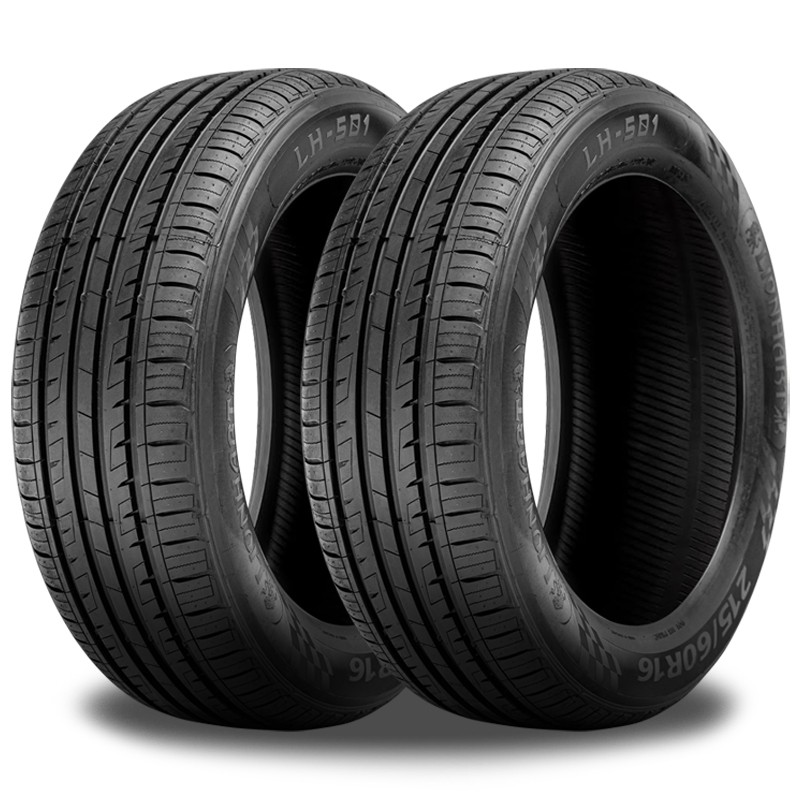 2 Lionhart LH-501 185/55R16 83V All Season Traction Performance Passenger Tires