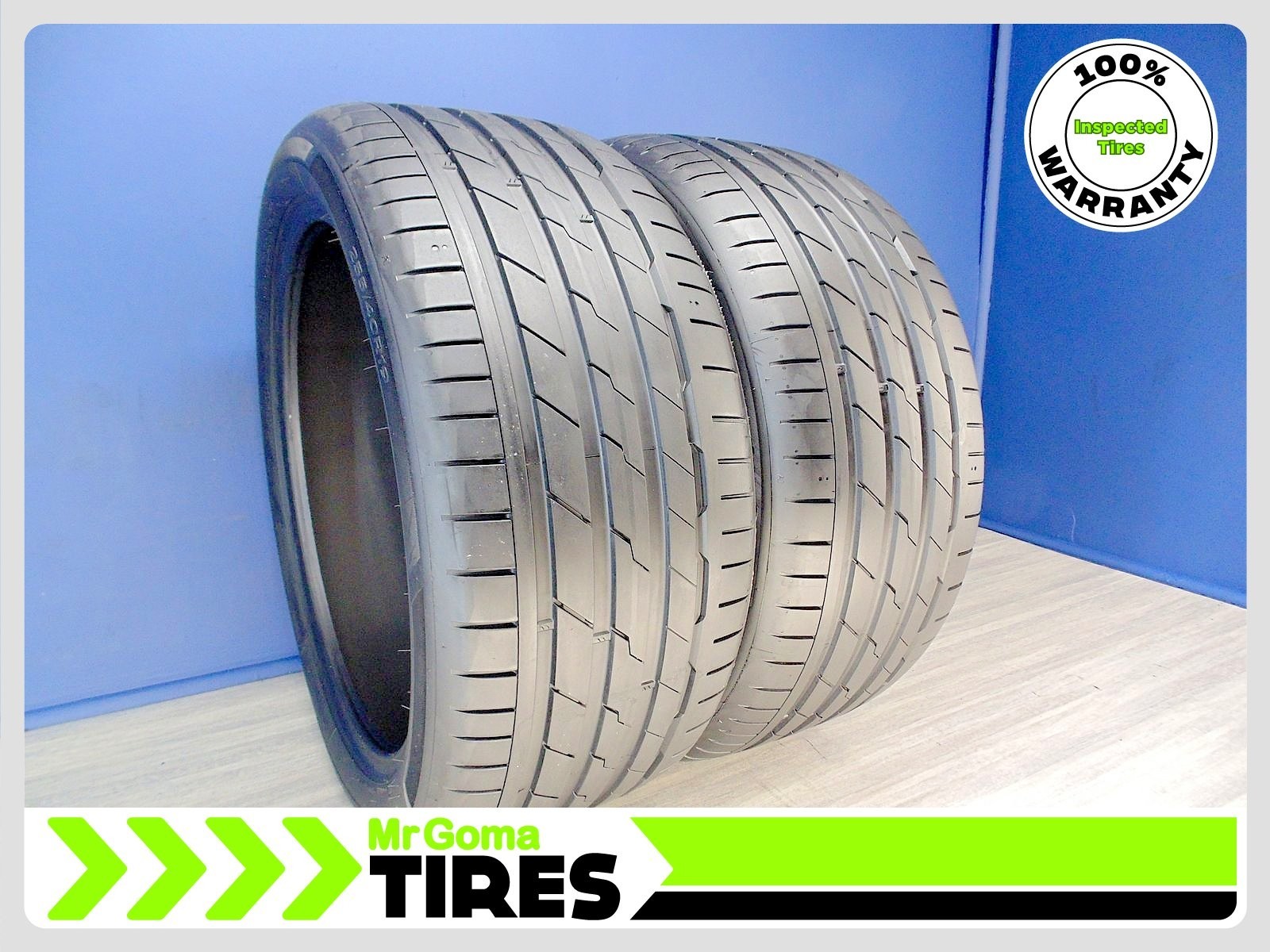 2 HANKOOK VENTUS S1 EVO3 XL 255/40R19 USED TIRES 7.3/32 TREAD 100Y 2554019