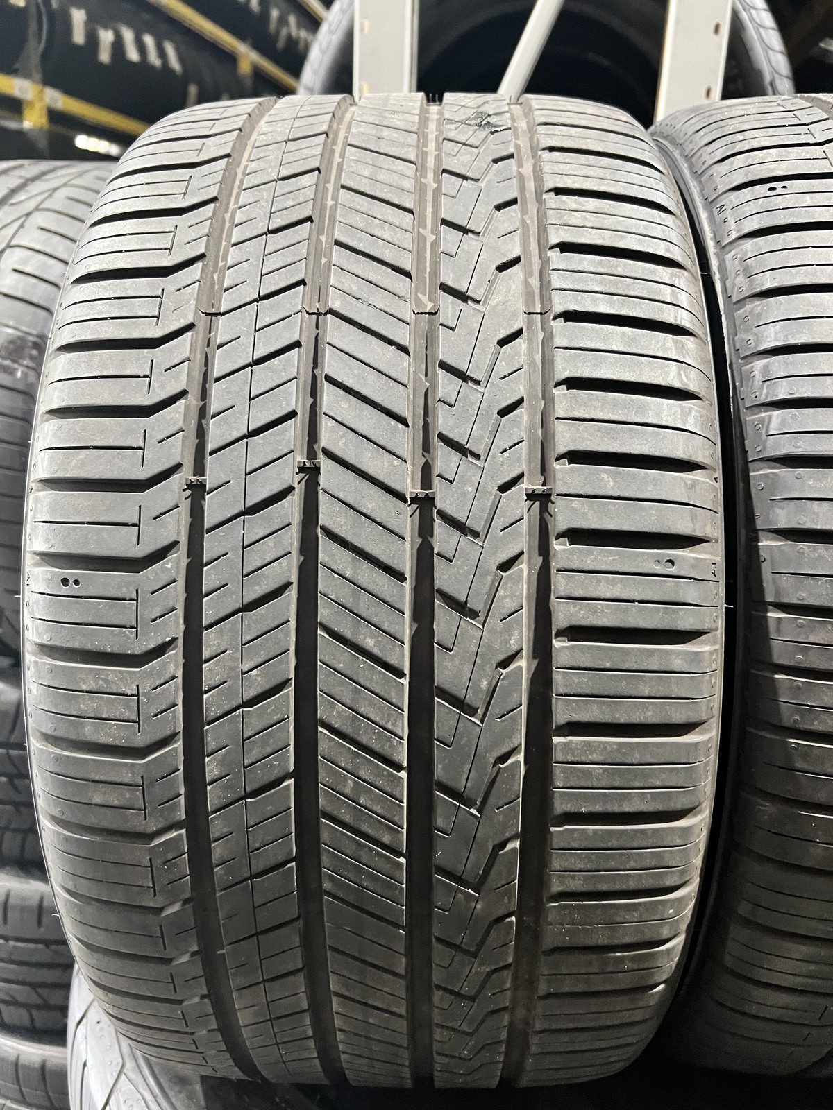 Set Of 2 Tires Hankook Ventus S1 AS 285/30ZR19 98Y DOT.0123 7.75/32 NO Patch