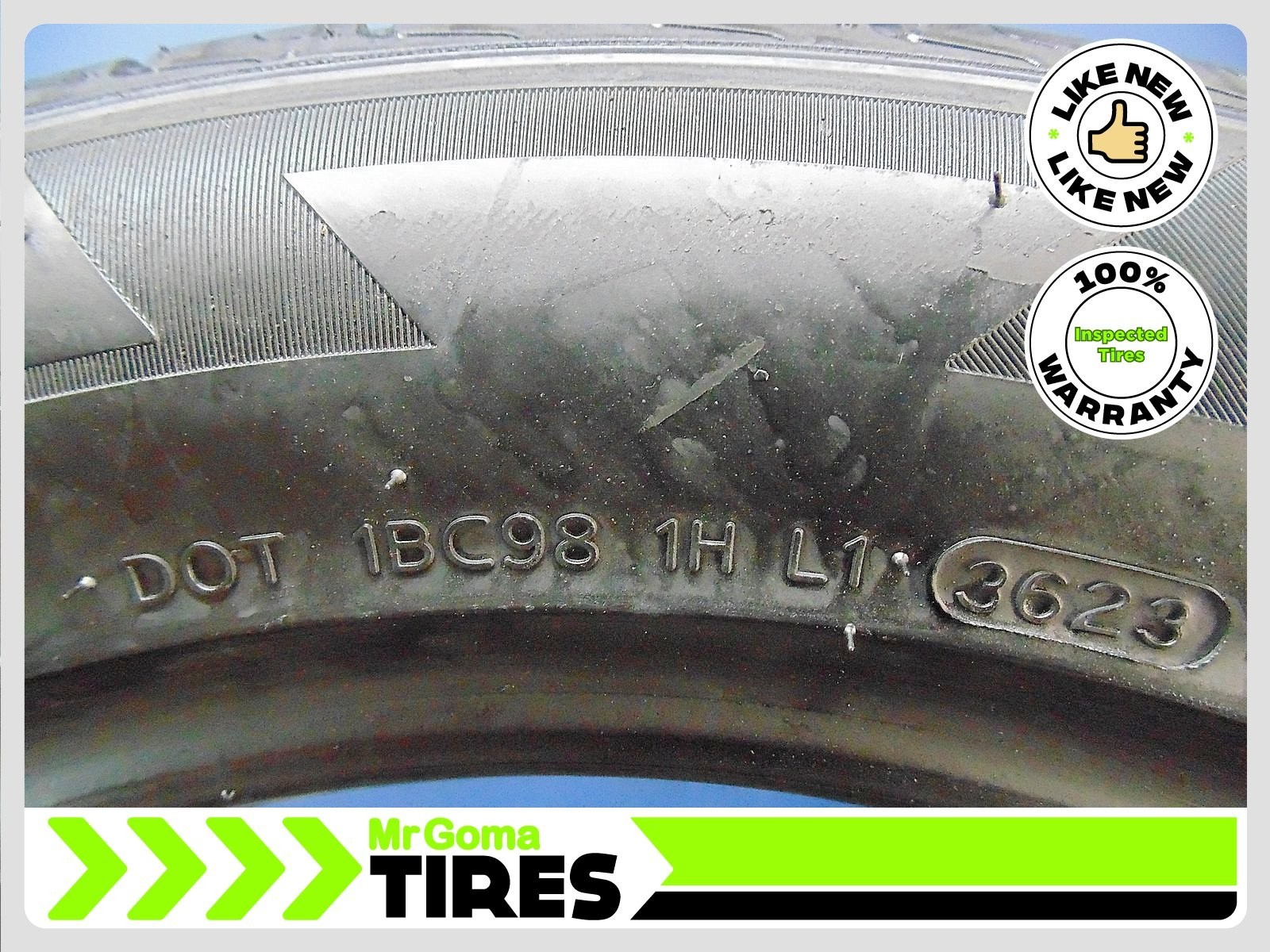 2 LAUFENN S FIT AS XL 235/55ZR19 USED TIRE 9.2/32 TREAD 105W LIKE NEW 2355519