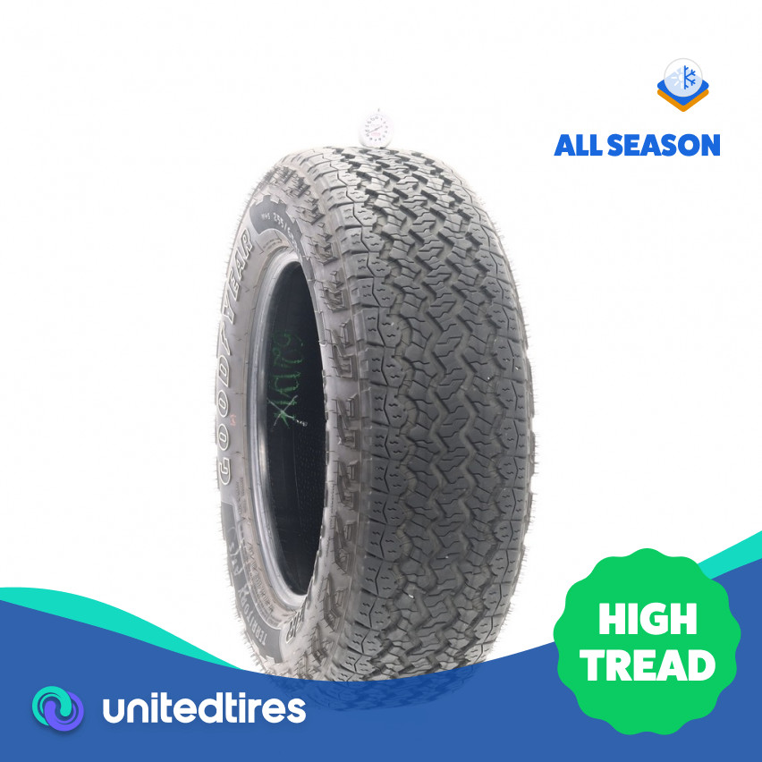 Used 255/65R18 Goodyear Wrangler Territory AT/S 111T – 9.5/32