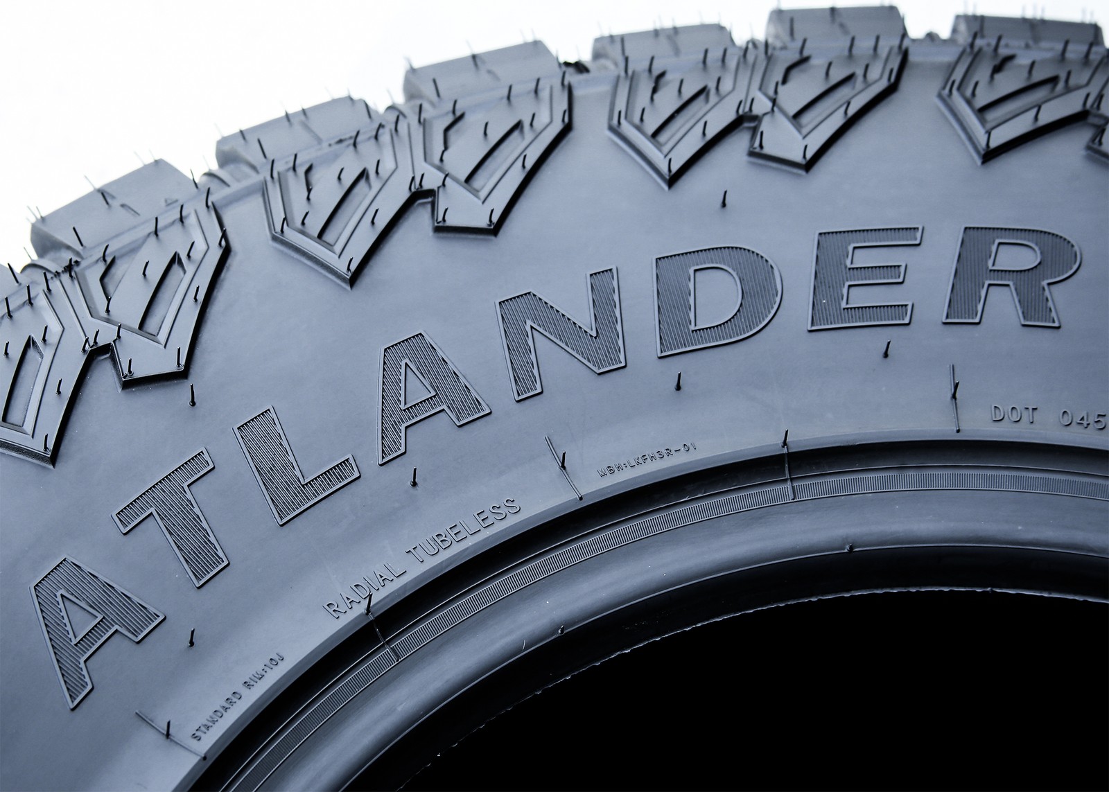 2 Tires LT 33X12.50R17 Atlander Roverclaw R/T RT Rugged Terrain Load E 10 Ply