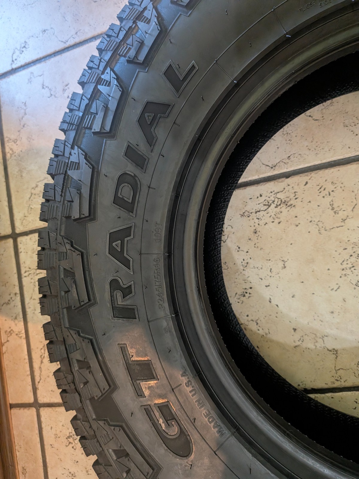 Tire GT Radial Adventuro ATX 245/75R16 109T A/T All Terrain