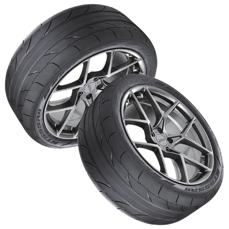 2 Nitto NT555RII P275/40R18 94W Competition Track Drag Race Tires ( Take Off )