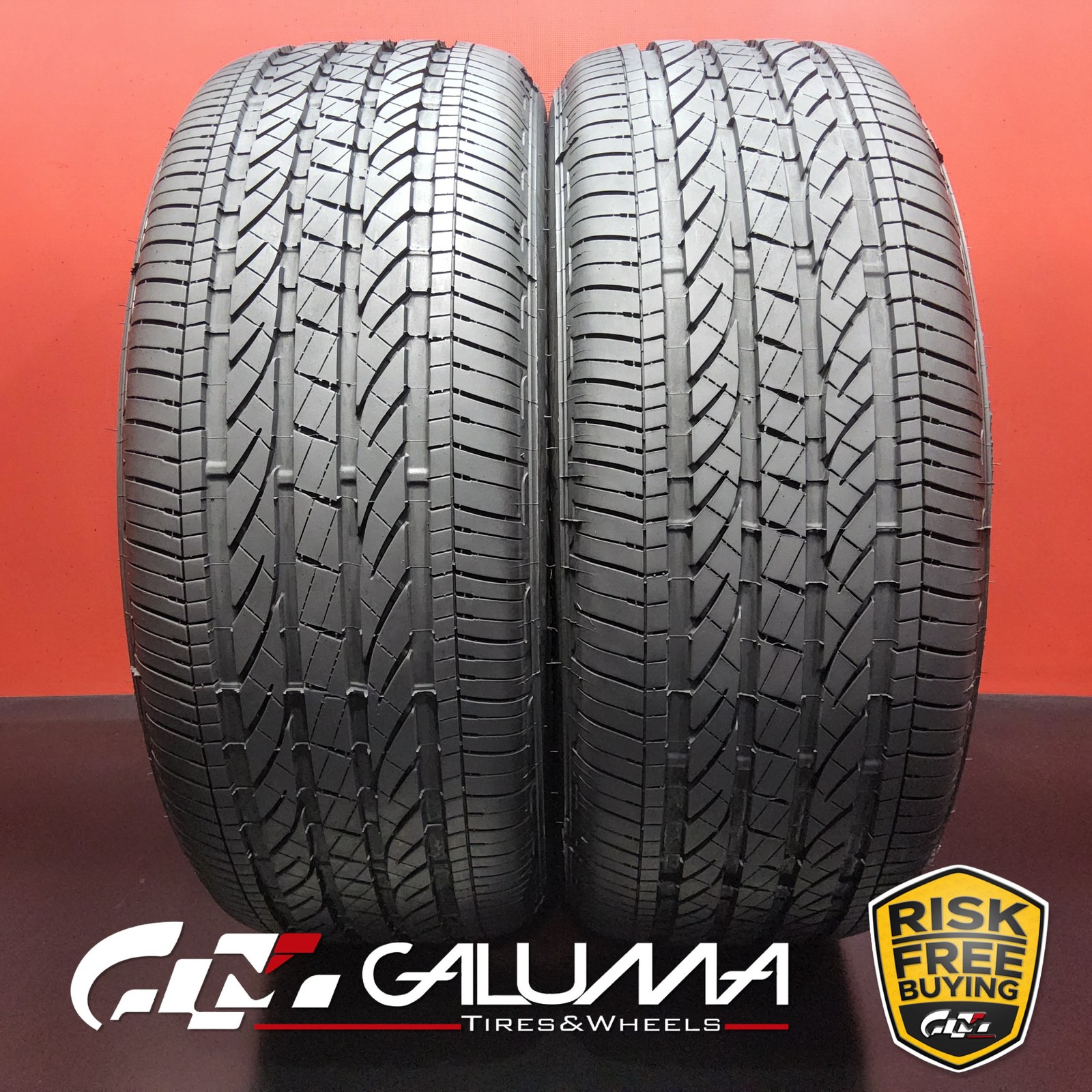 Set of 2 Tires Bridgestone Dueler H/P Sport AS RFT Run Flat 245/50R19 105H 94392