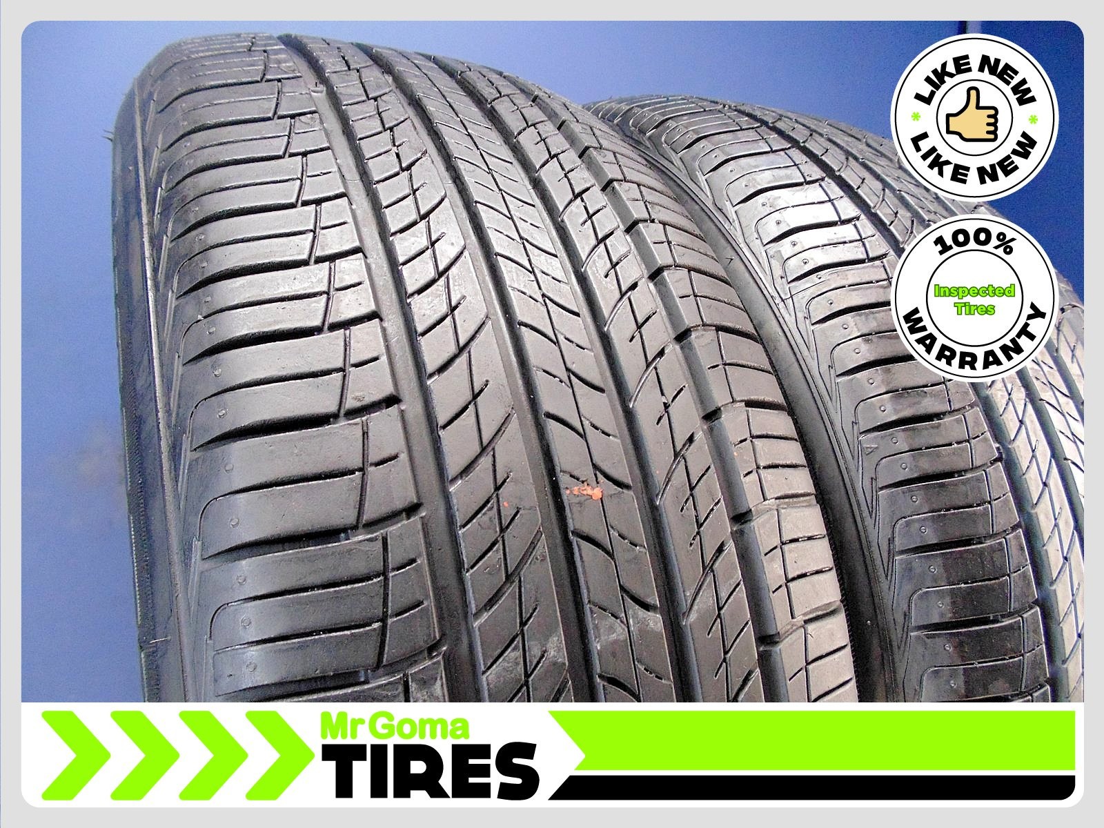 2 HANKOOK DYNAPRO HP2 KONTROL 235/55R19 USED TIRES 8.8/32 TREAD 101V 2355519