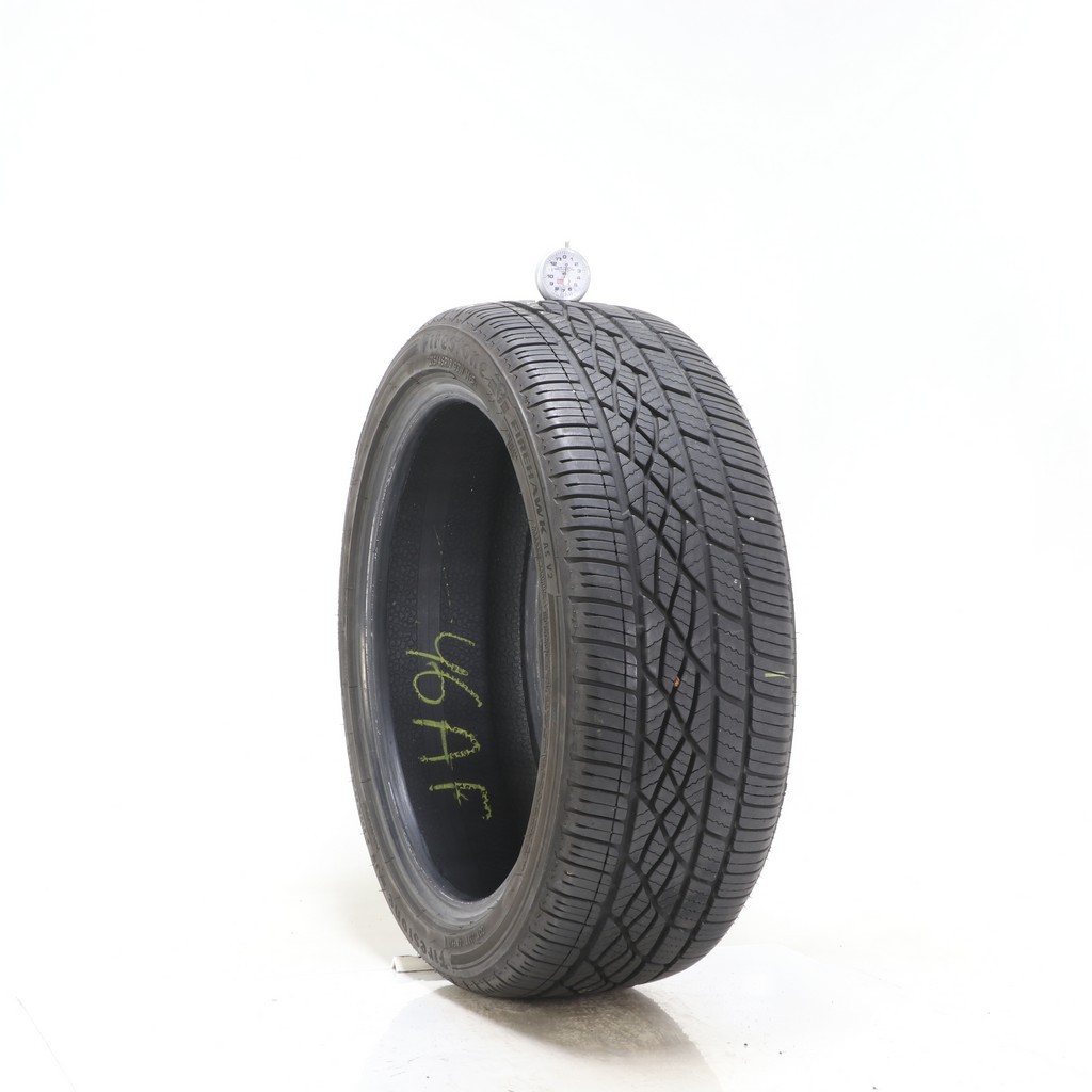 Set of (4) Used 215/45R18 Firestone Firehawk AS V2 93W – 7-8/32