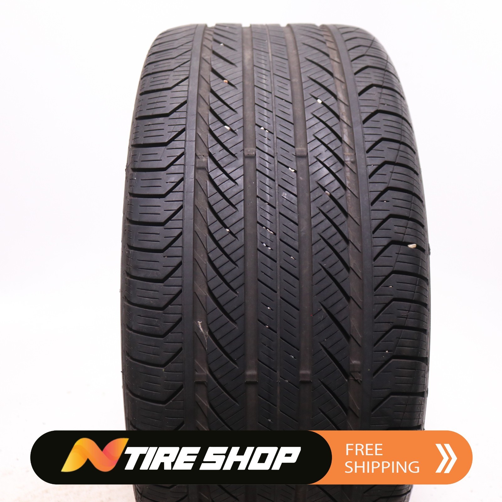 Set of 2 Used 275/40R19 Continental ProContact GX SSR MOE – 101H – 6.5-7/32