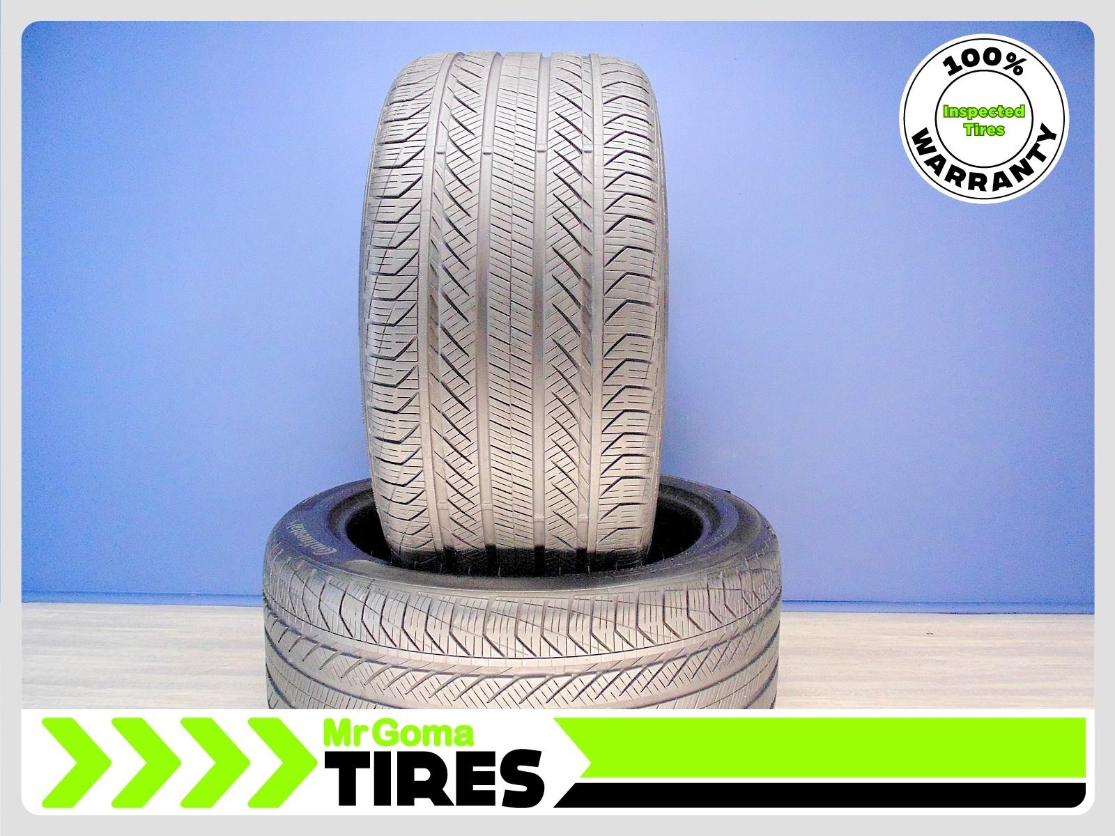 2 CONTINENTAL PROCONTACT GX XL 285/40R20 USED TIRES 7.3/32 TREAD 108H 2854020