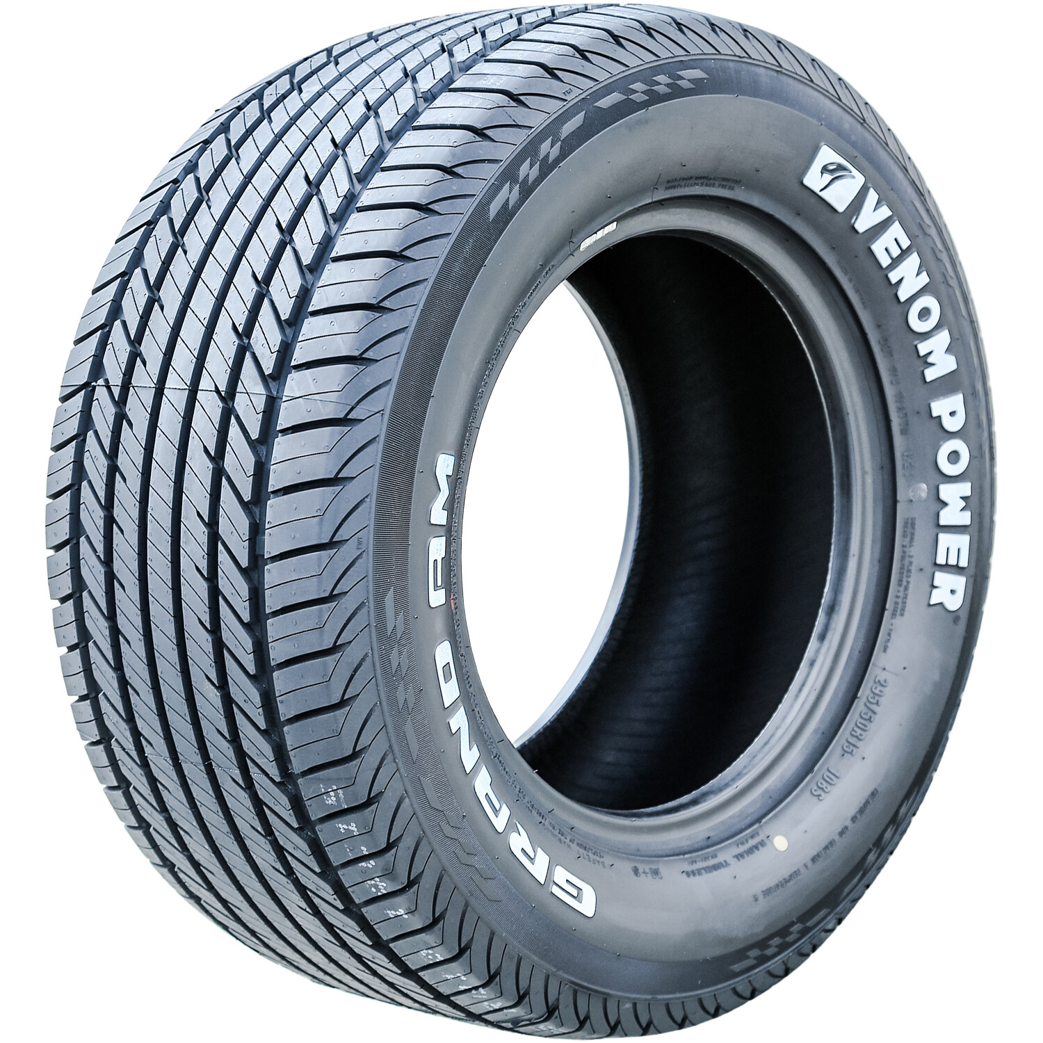 2 Tires Venom Power Grand AM 295/50R15 108S AS A/S All Season