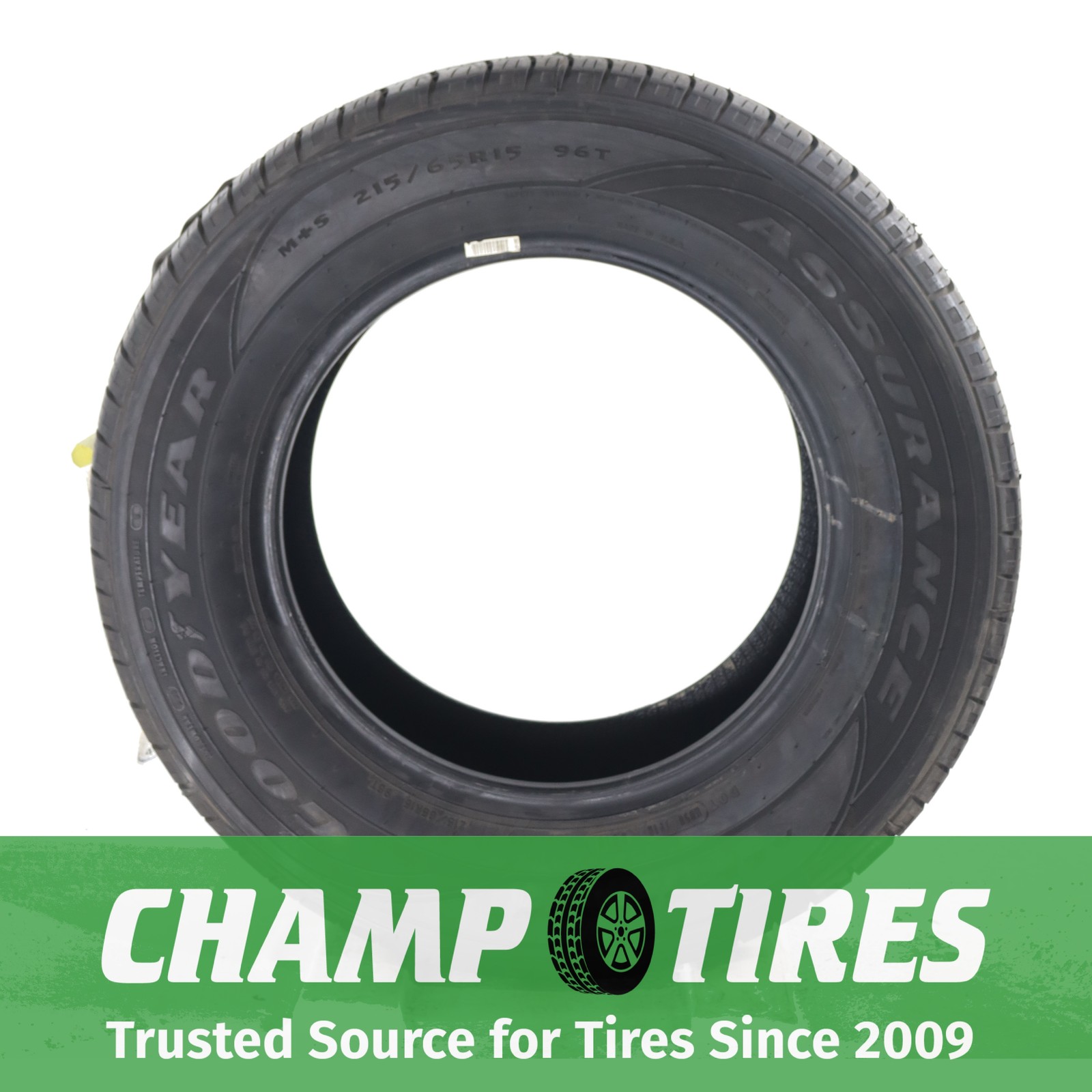 P215/65R15 Goodyear New Assurance All Season 96 T New 9/32nds