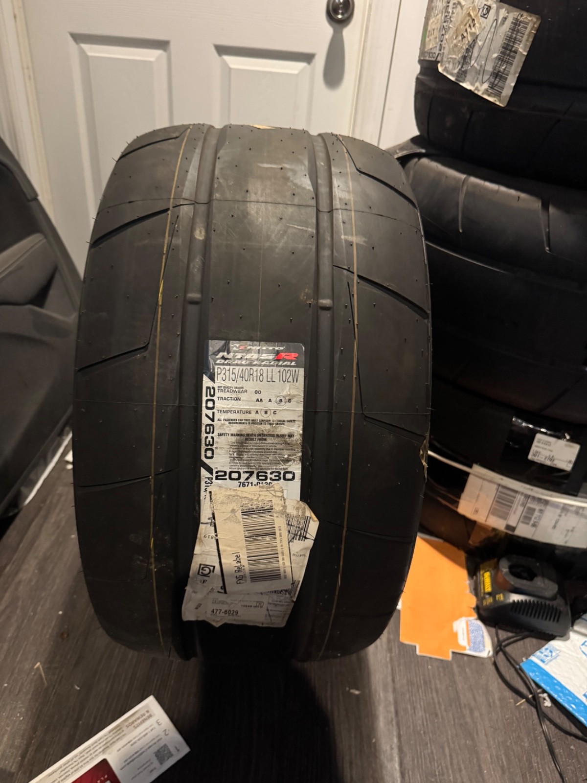 2018 OEM Dodge Challenger Demon Nitto NT05R 315/40R18 drag tires