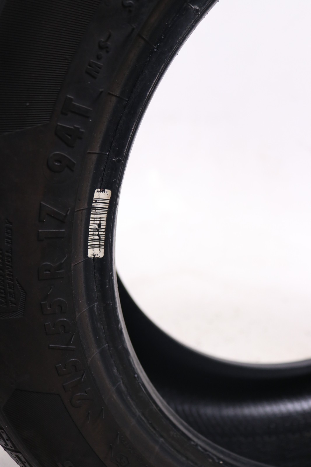 Set of 4 Used 215/55R17 General Altimax RT45 – 94T – 9-10/32 No Repairs