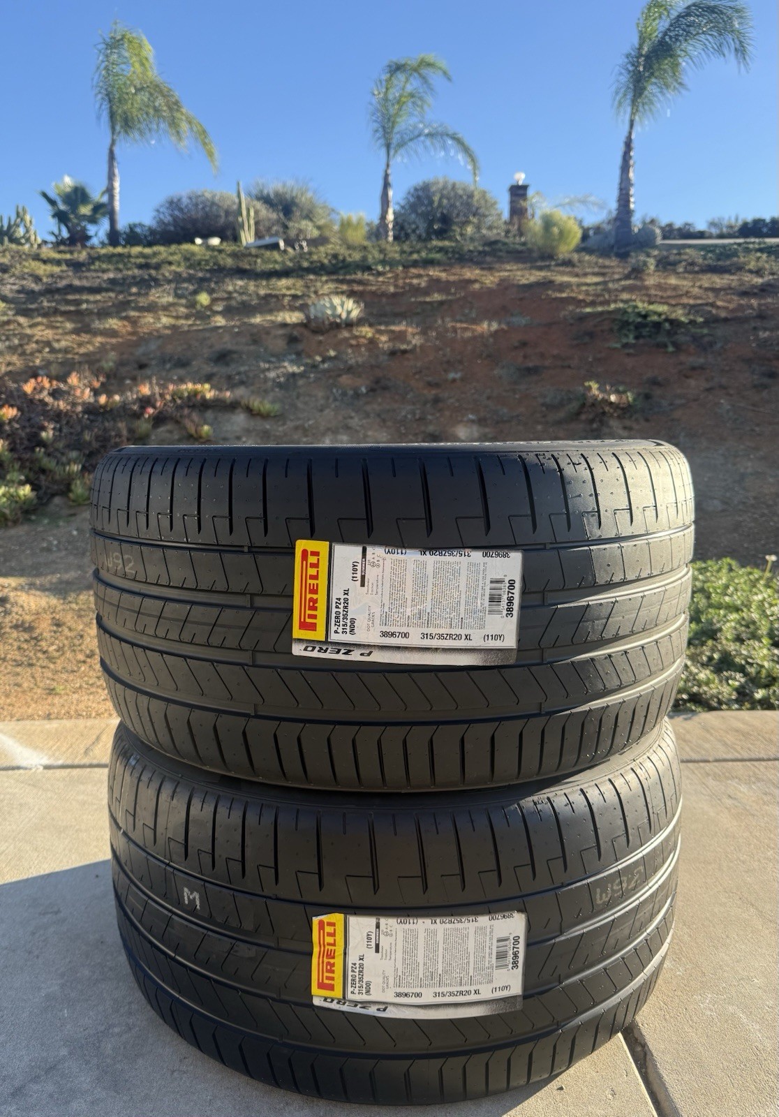 TWO BRAND NEW 315/35ZR20 (110Y) Pirelli P Zero PZ4 ND0 Porsche Panamera Tires