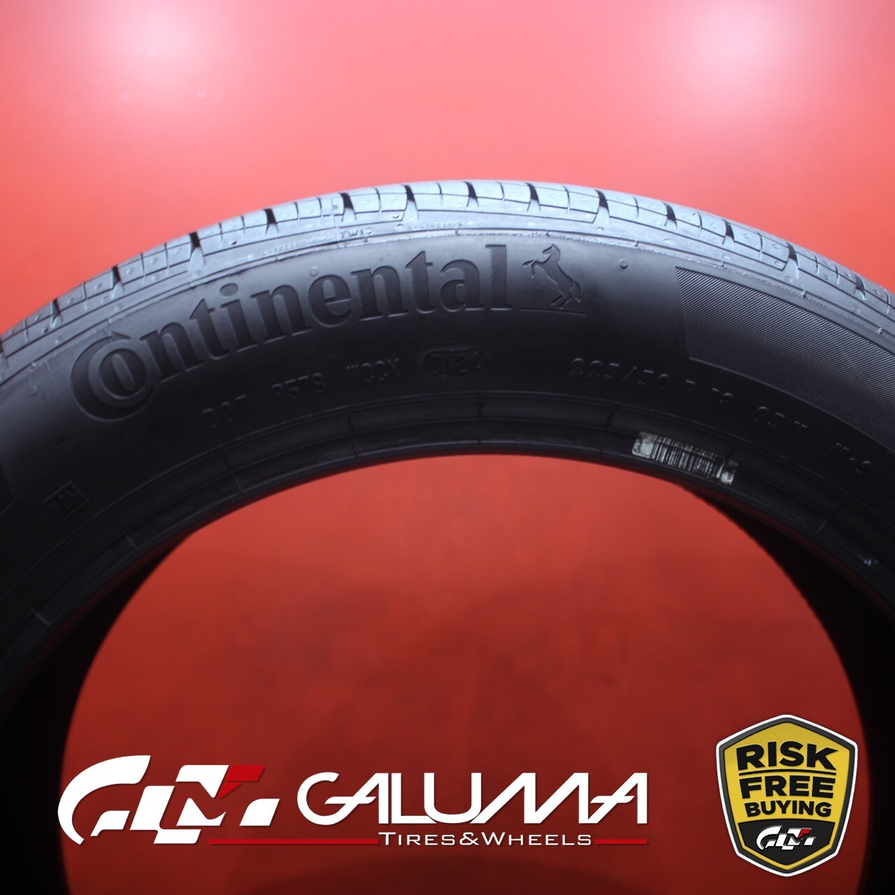 1 (One) Tire LikeNEW Continental ProContact TX 225/50R18 225/50/18 2255018 82661