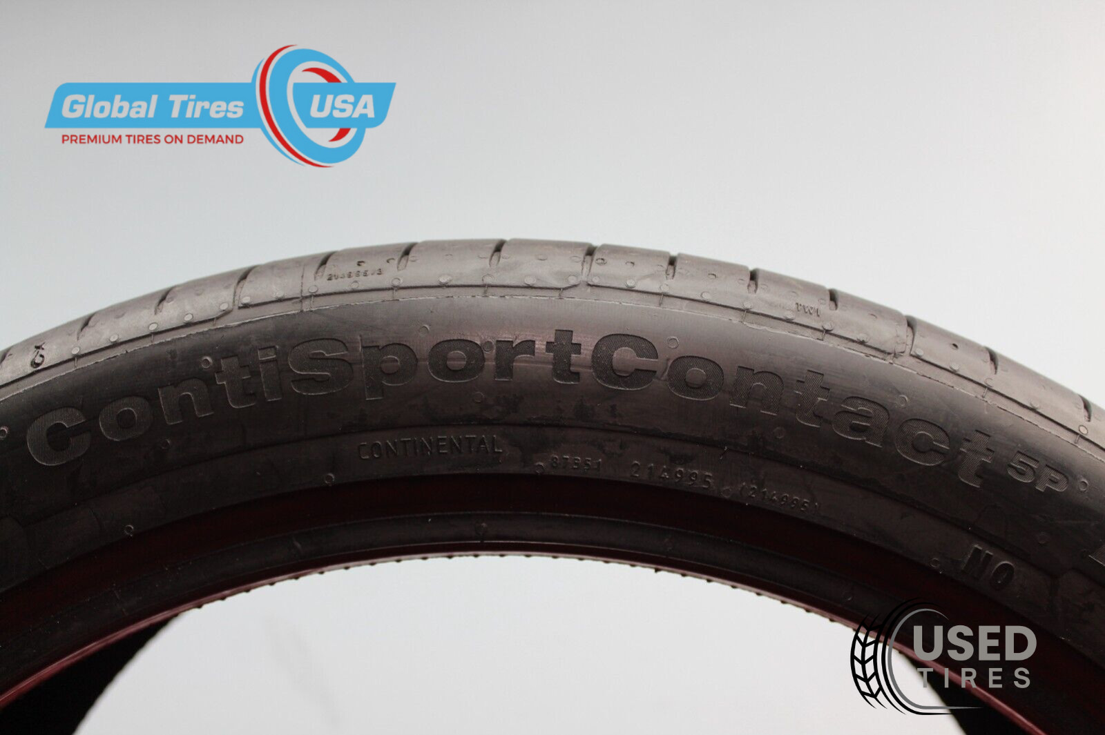 1 Used Continental ContiSportContact 5P NO 295/35R21 295/35/21 2953521 103Y