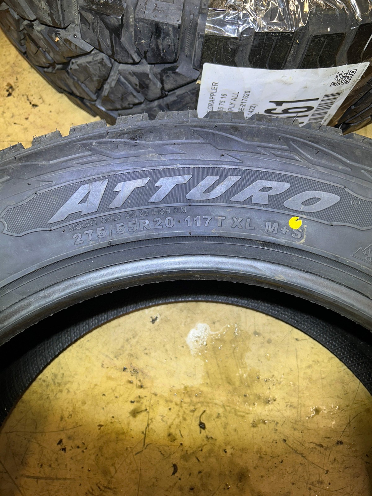 ATTURO TRAIL BLADE A/T BSW P 275 55 20 117T ALL TERRAIN TIRE TBATI0066638